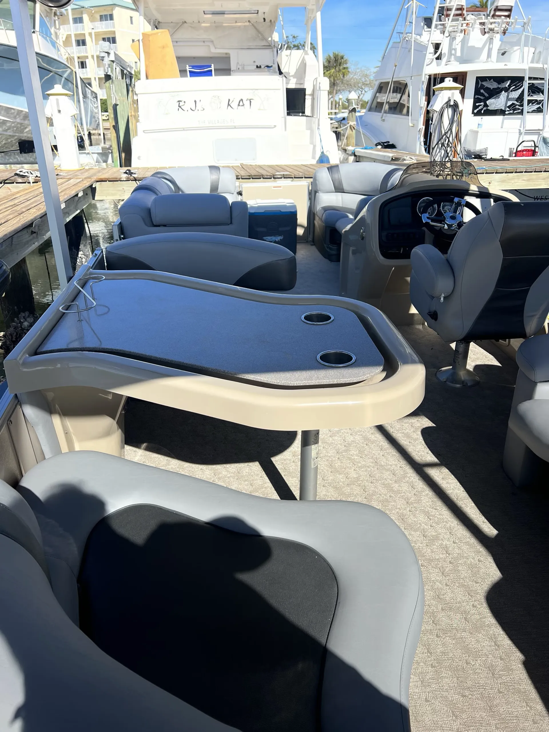 Double Decker Party Boat with Water Slide 14 Person
