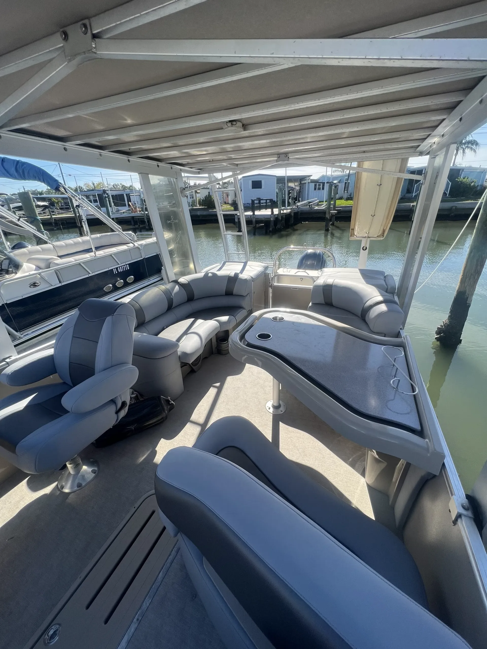 Double Decker Party Boat with Water Slide 14 Person