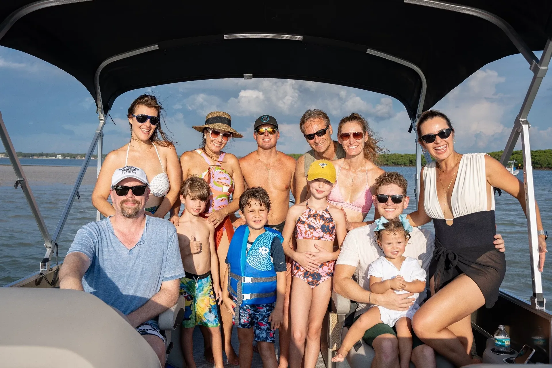 Luxury Tritoon | Sandbar Party &amp; Dolphin Cruises