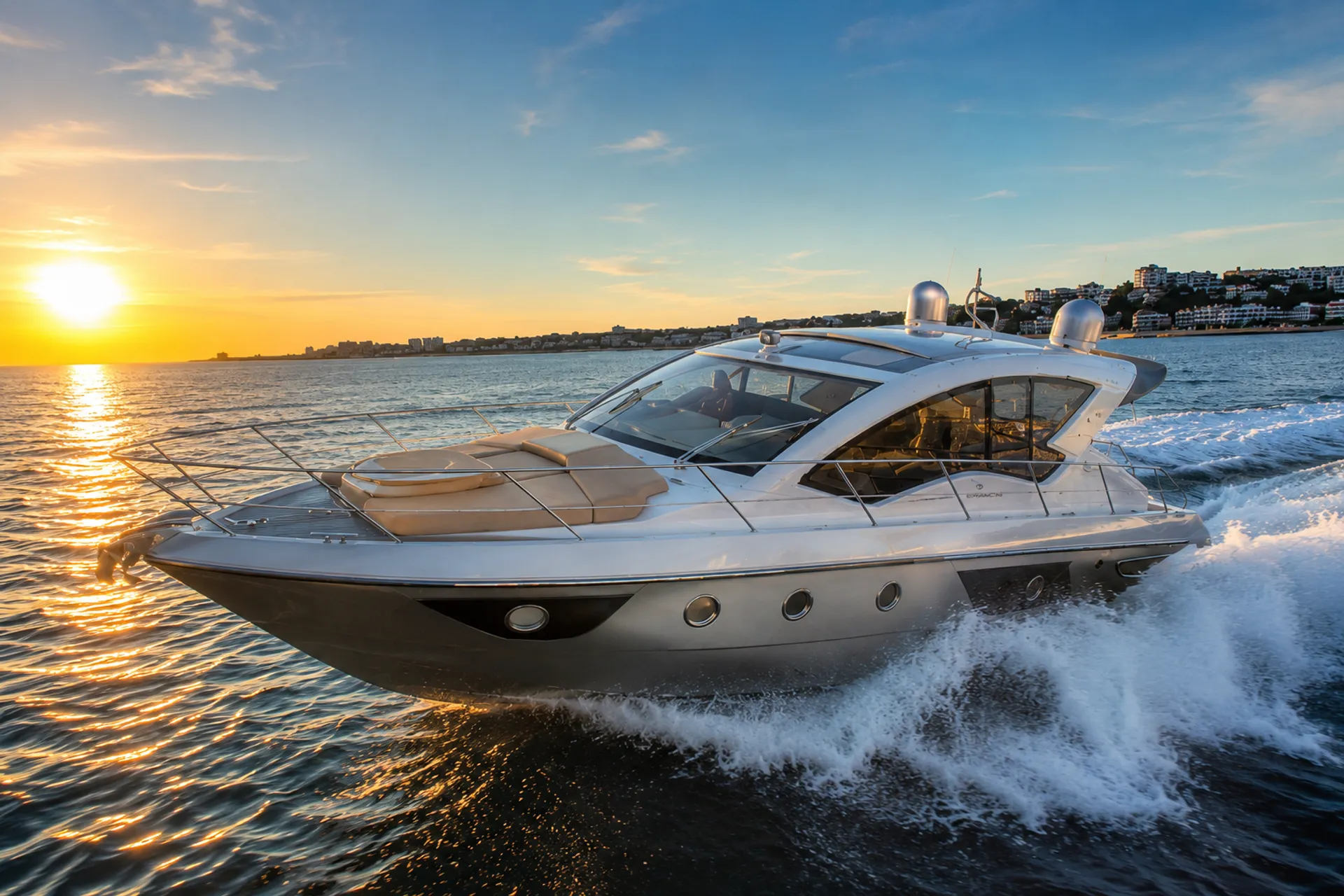 Luxury 44ft Cranchi Hardtop Italian Yatch 