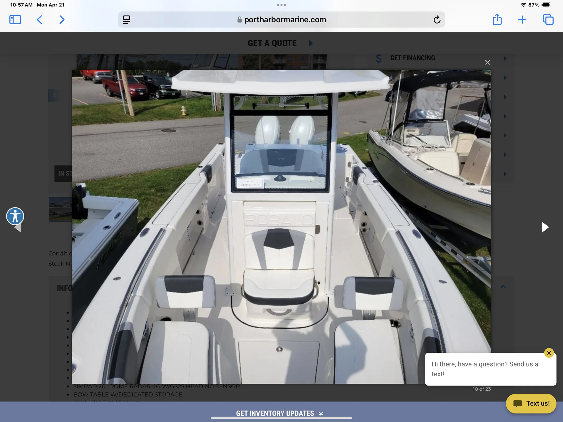 ROBALO R250 in Galveston, TX — photo 4