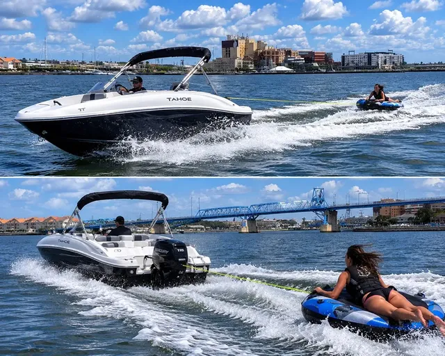 Rent a TAHOE BY TRACKER MARINE bow rider in Jacksonville, FL near me