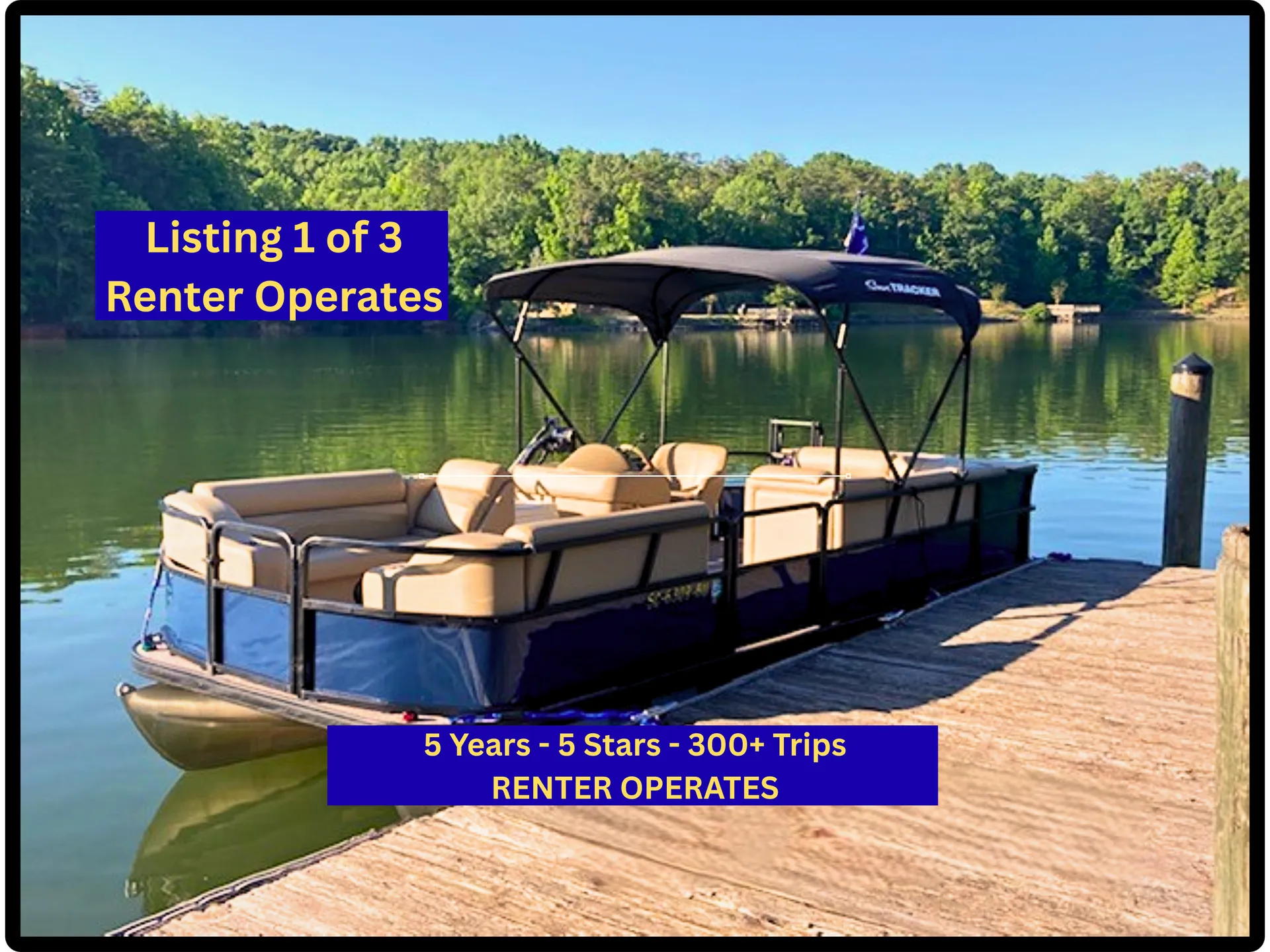 LakeWylieCruzin#1- Includes Gas/Ice/Floats-Delivery to Home Considered