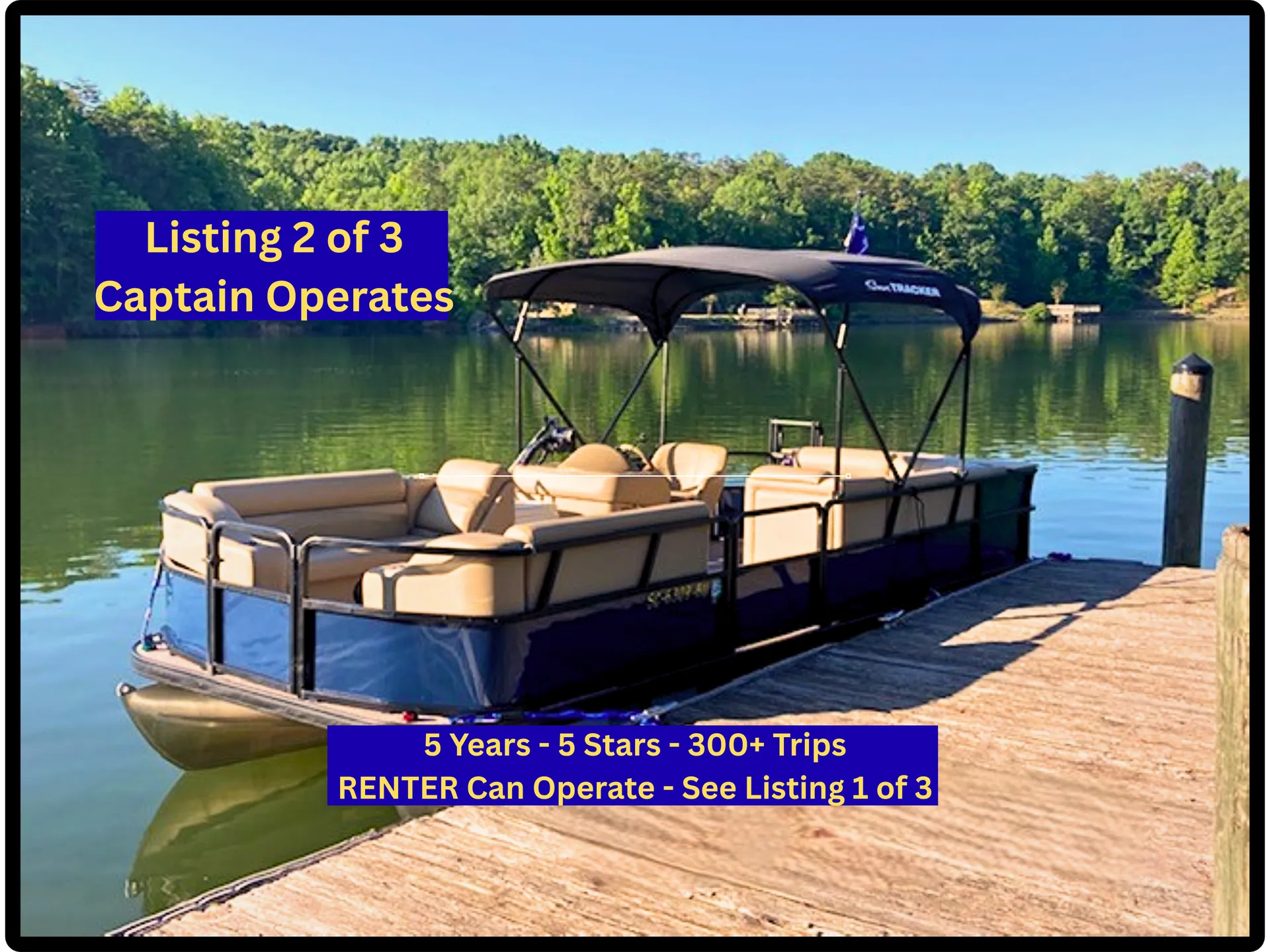 SUN TRACKER BY TRACKER MARINE PARTY BARGE 21 SIGNATURE  in Clover, SC