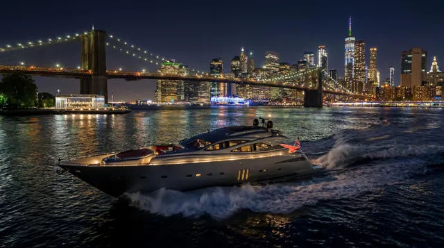 Rent a Pershing motor yacht in Queens, NY near me