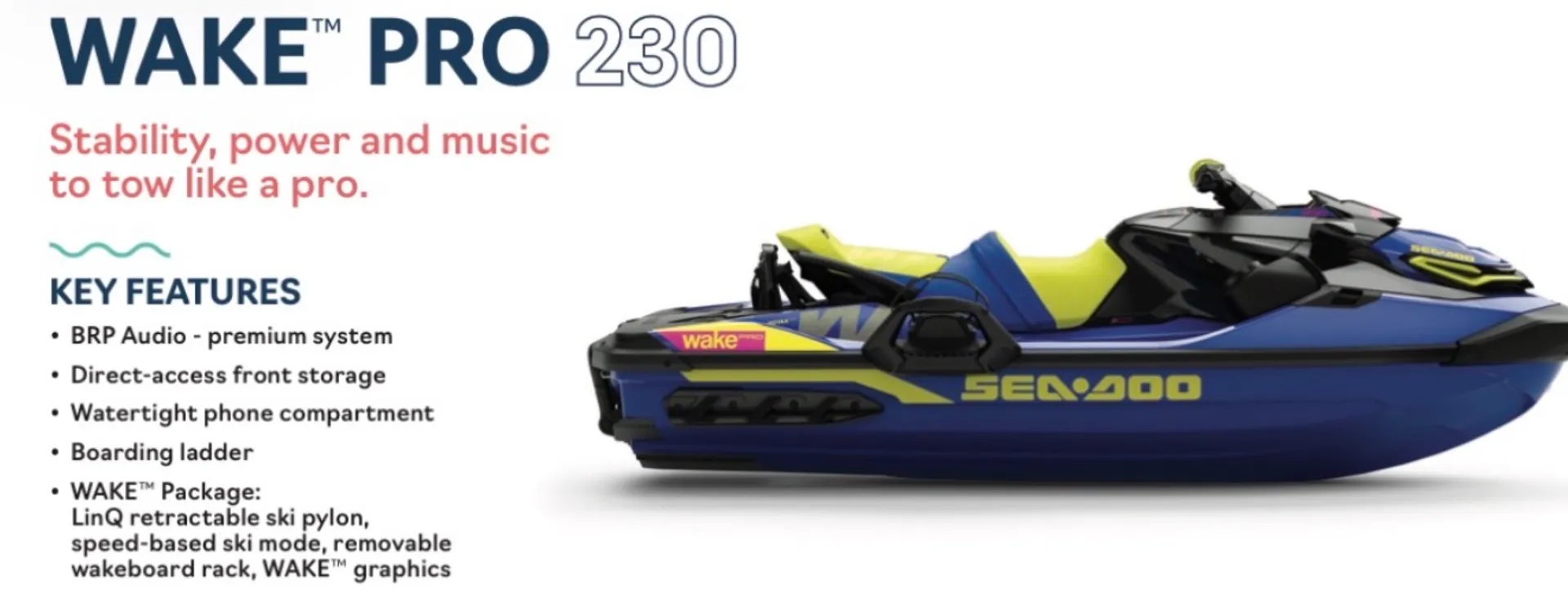 Sea Doo Wake Pro 230 Wake Pro 230 in Arlington, WA — photo 4