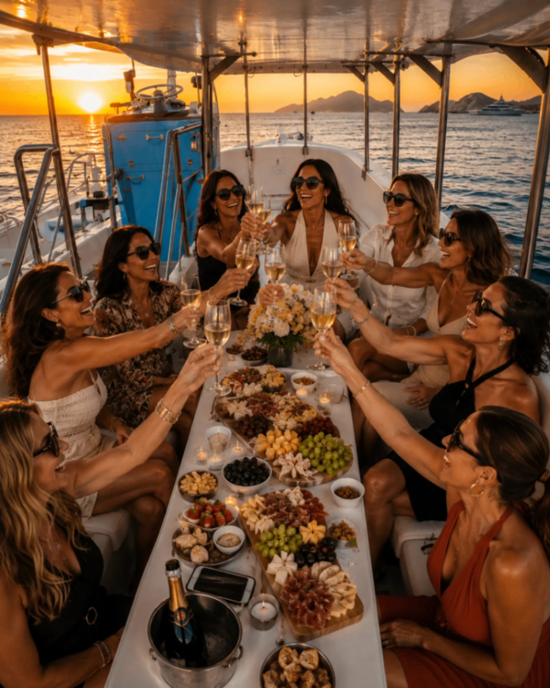 Cruise Newport Harbor Aboard the Beautiful Bahia Boat