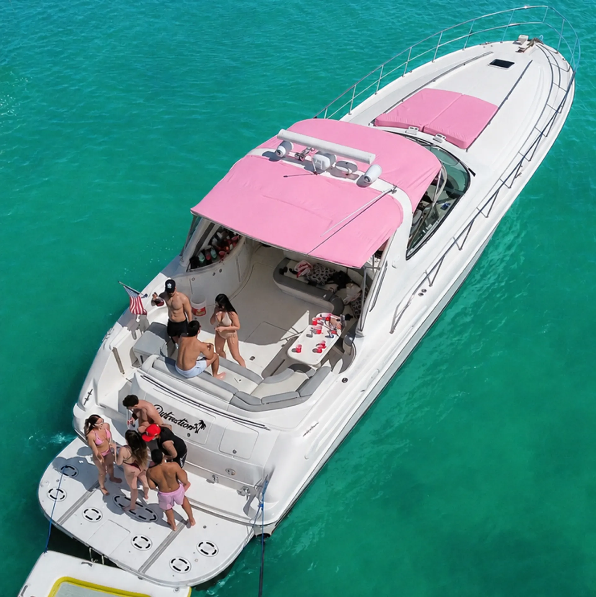 SPACIOUS 60' SEA RAY WITH 1 FREE HOUR MONDAY-THURSDAY