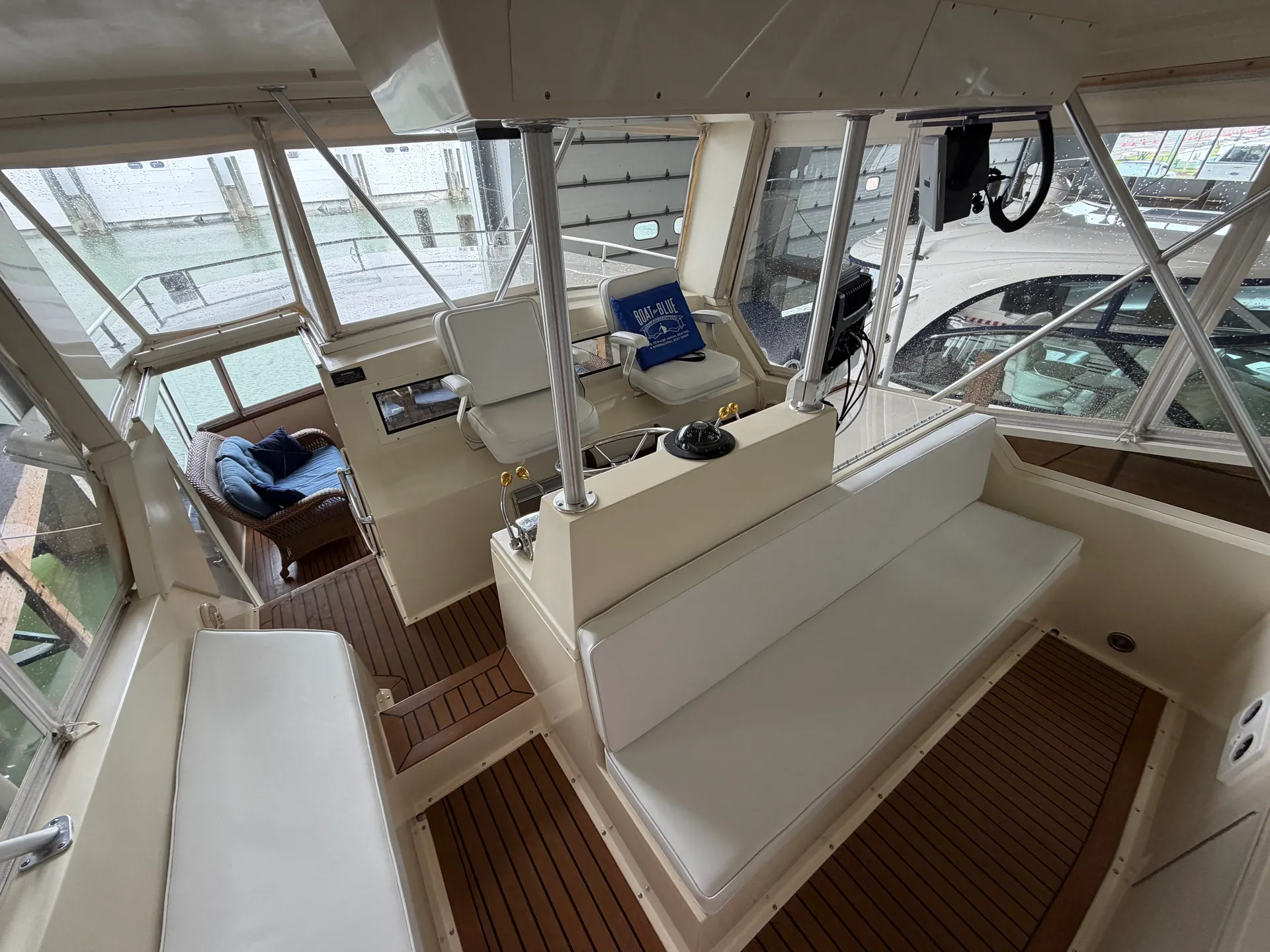 44’ Viking for day cruises, overnights and trips