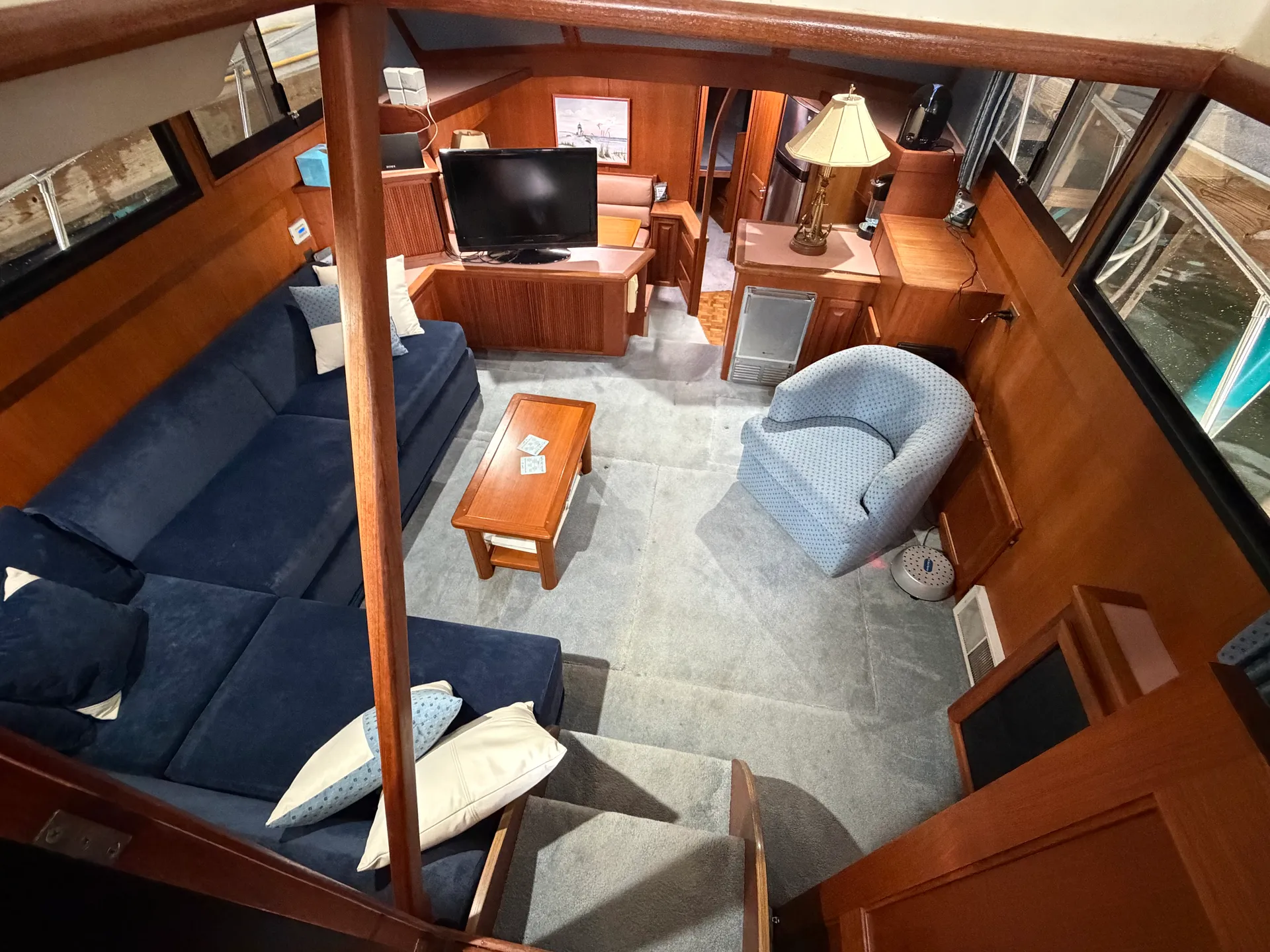 44’ Viking for day cruises, overnights and trips