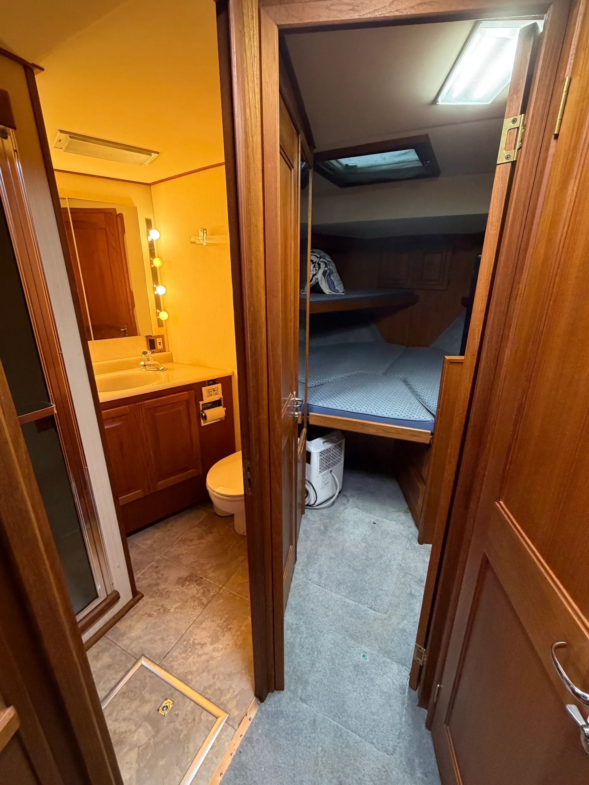 44’ Viking for day cruises, overnights and trips