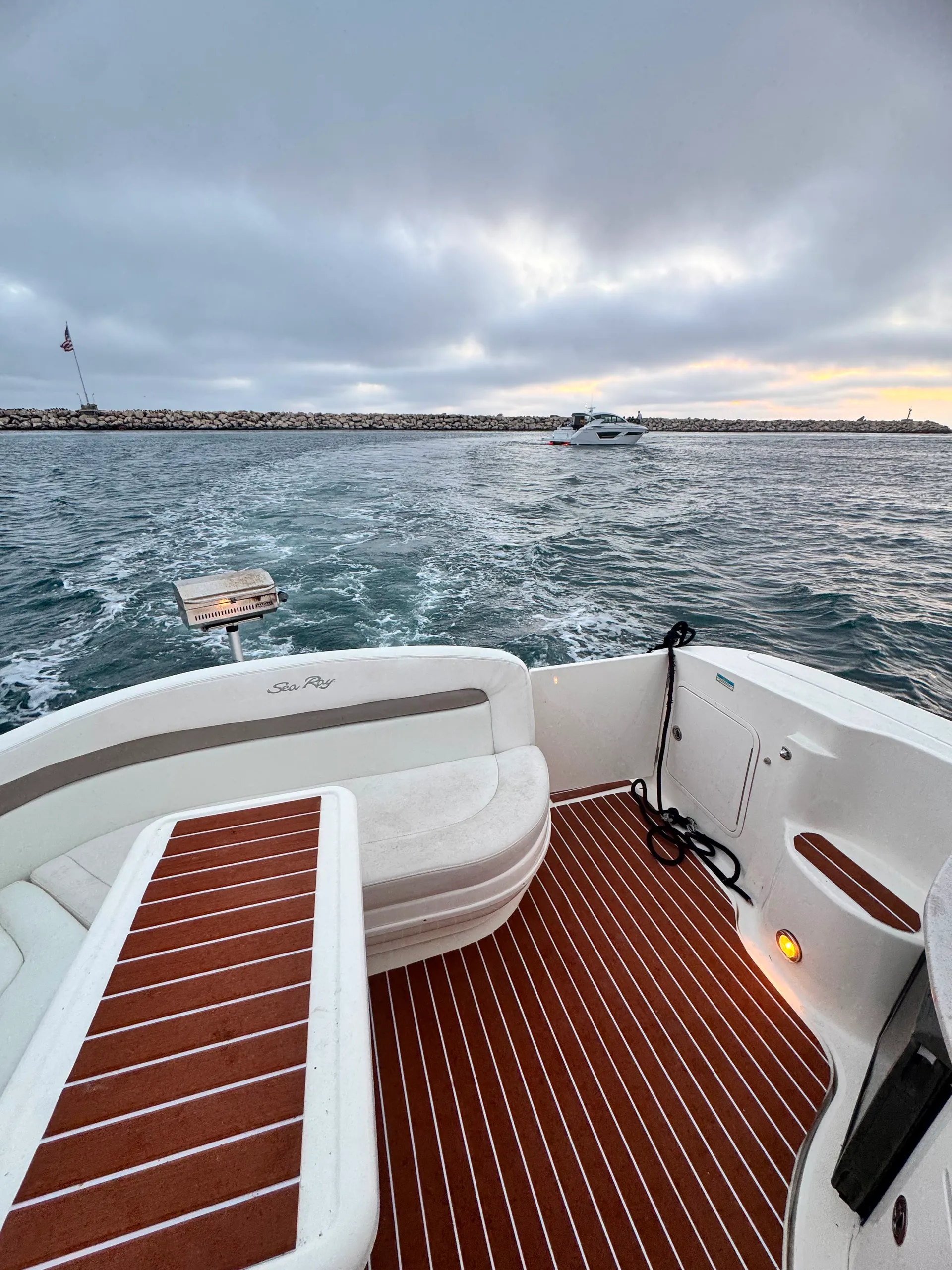 Luxury VIP Sea Ray 320 Yacht Rental – Cruise in Style for any occasion