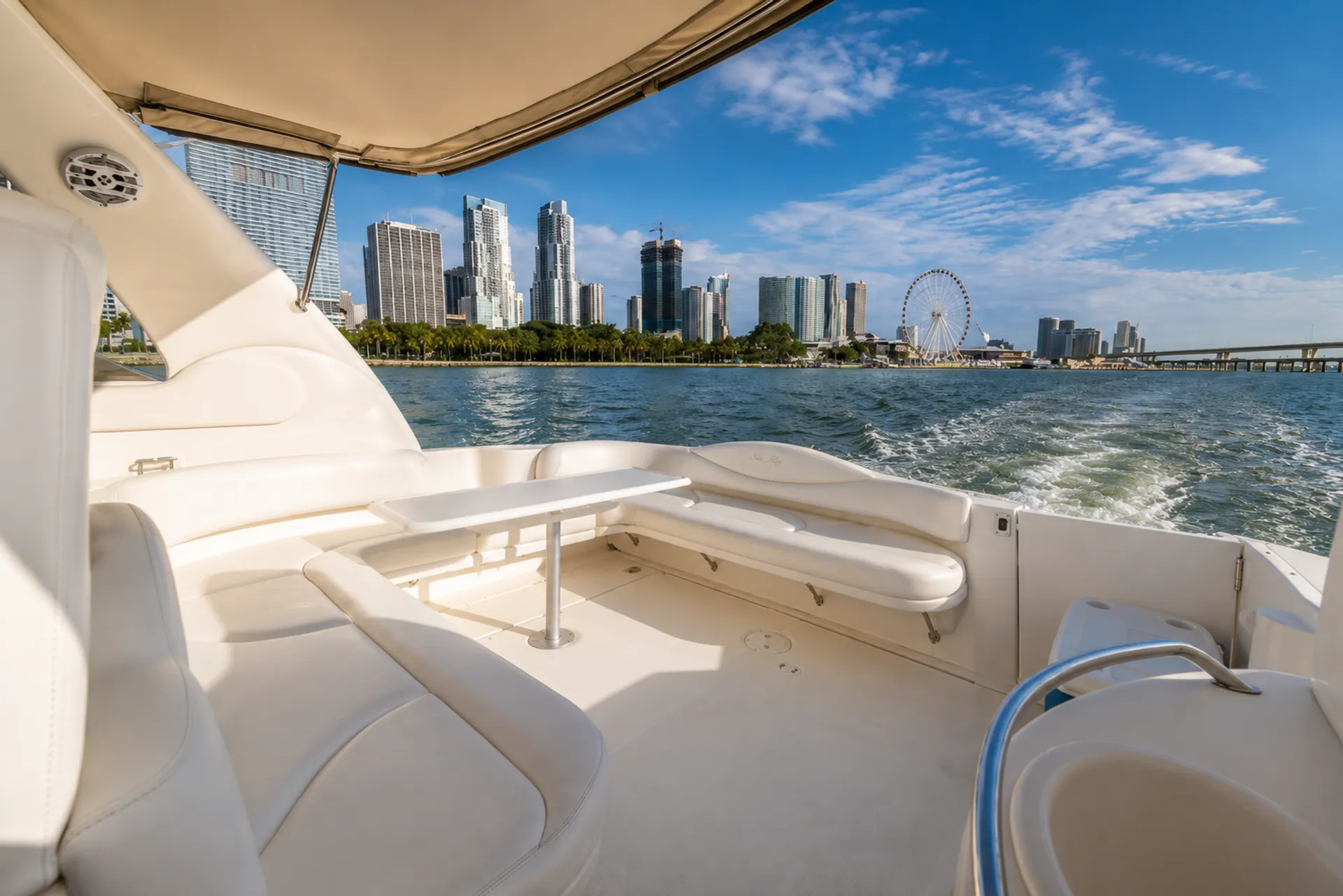 *1 FREE HOUR* 46'Sea Ray Luxury Yacht - CRUISE MIAMI IN STYLE--