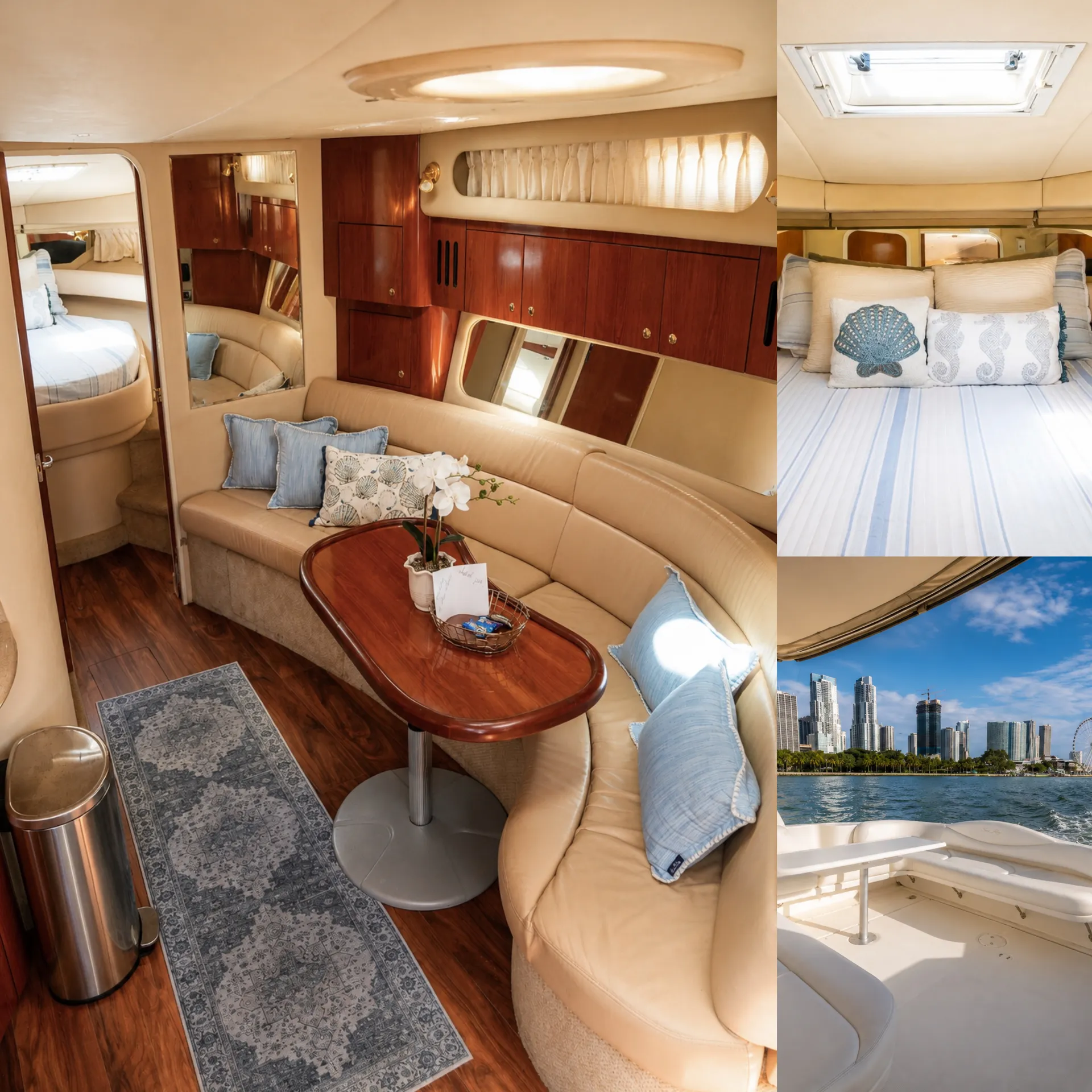 *1 FREE HOUR* 46'Sea Ray Luxury Yacht - CRUISE MIAMI IN STYLE--