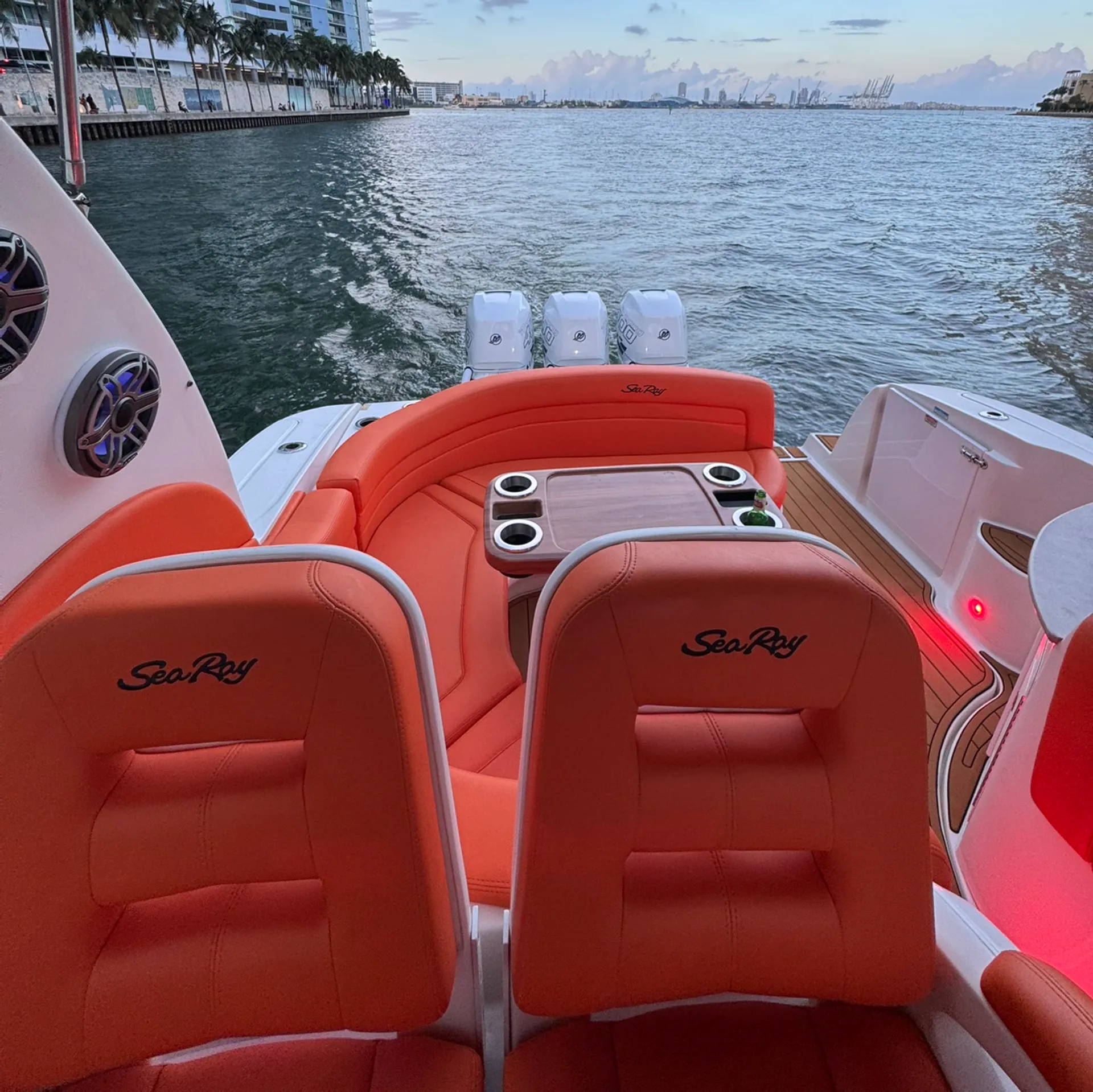 320 SeaRay Sundancer Adventure — Cruise, Swim and Explore Miami, FL!