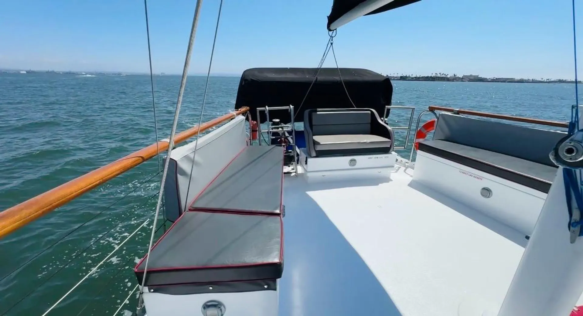 60’ Sailing Yacht Romancing The Wind, up to 35 guests!  