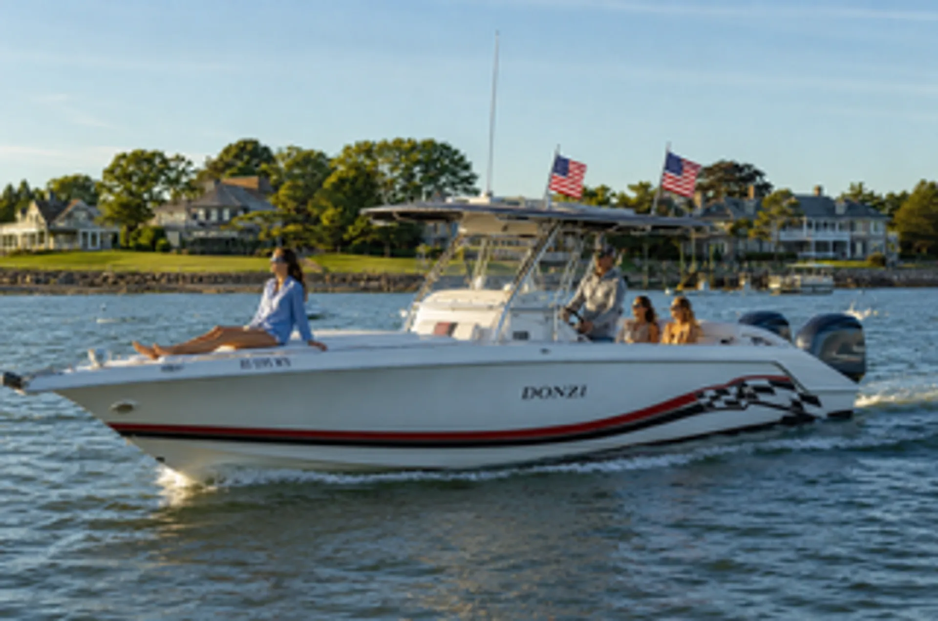 DONZI MARINE 35 ZF in Newport, RI — photo 2