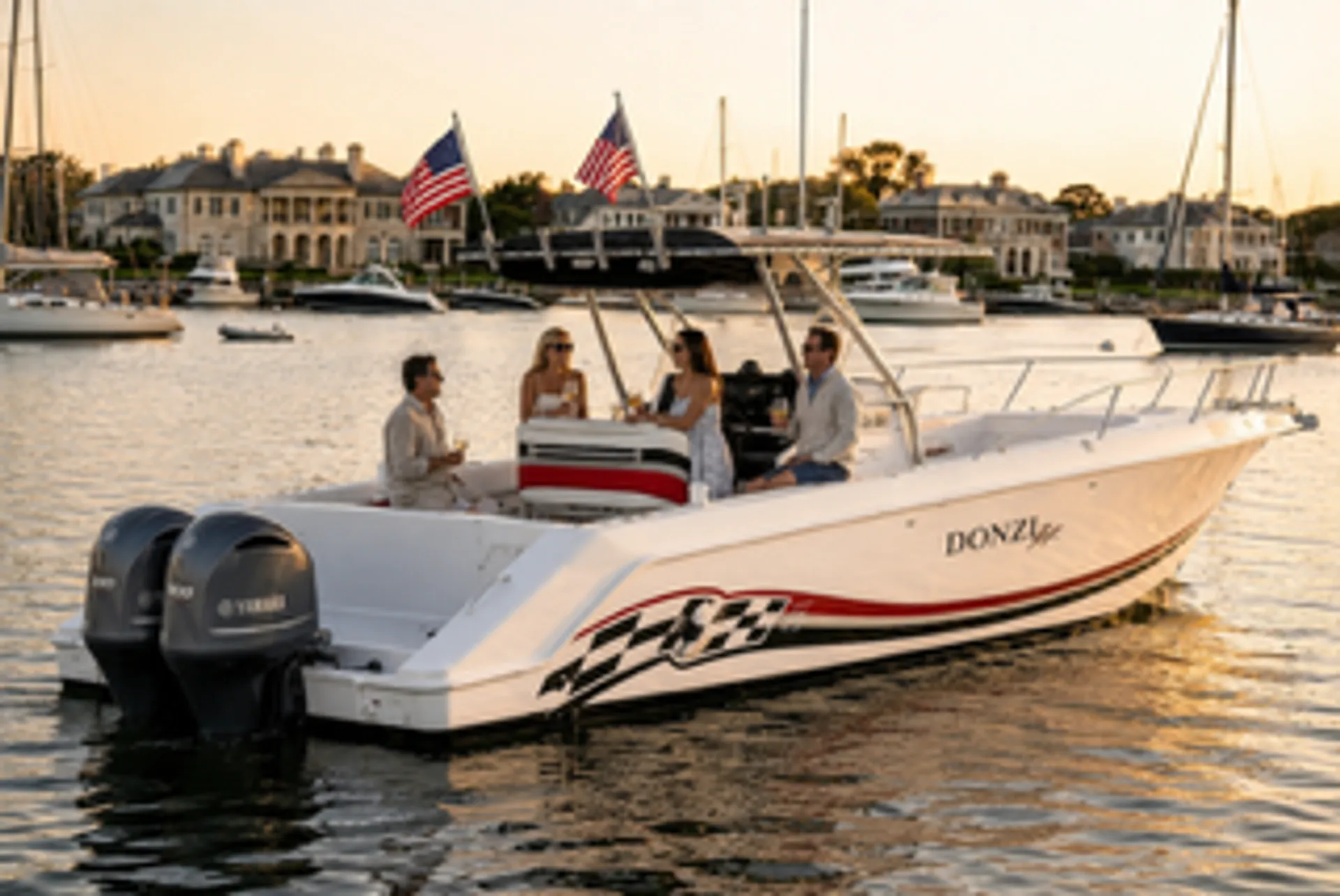 DONZI MARINE 35 ZF in Newport, RI — photo 5