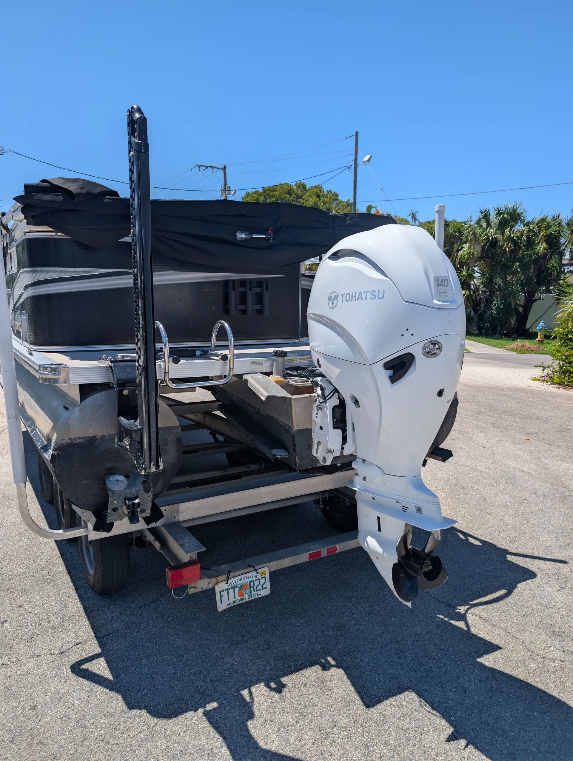 Custom Party Pontoon with Jet Ski Option Premium Sound Fuel Included 