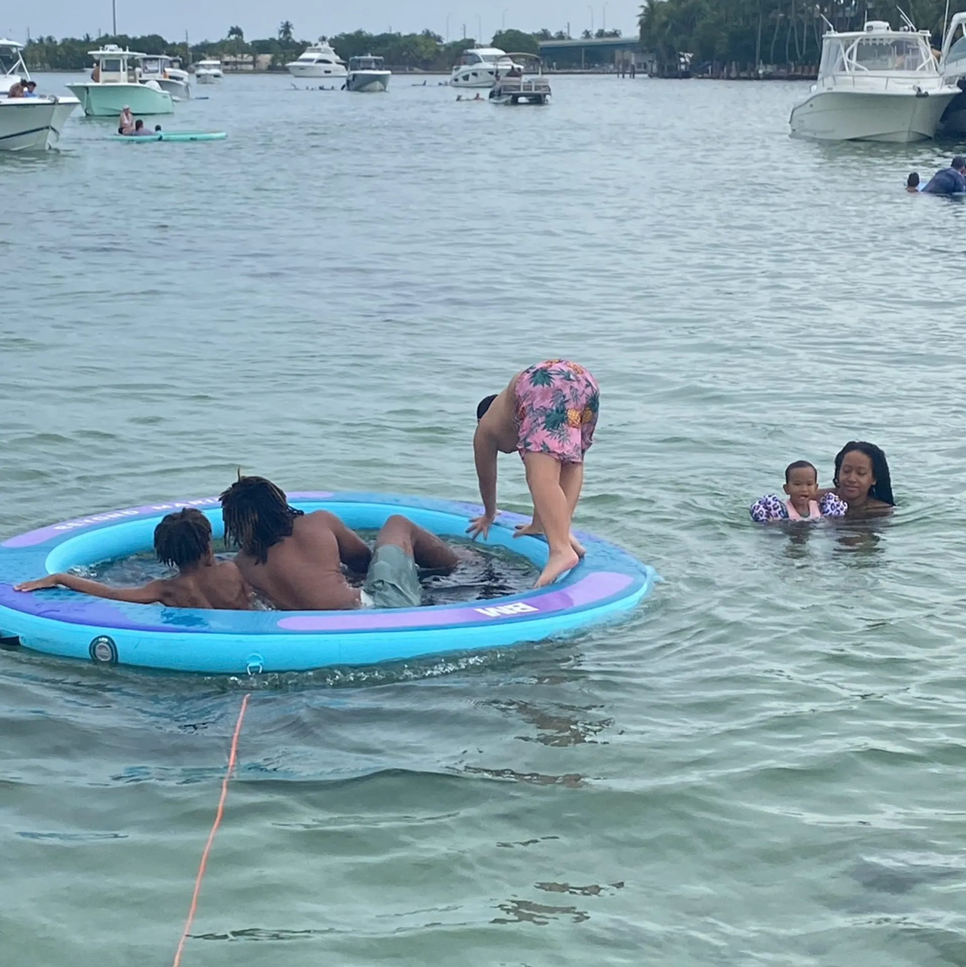 27' Double-Decker Pontoon - Private  Boat for Sandbar w/ Captain