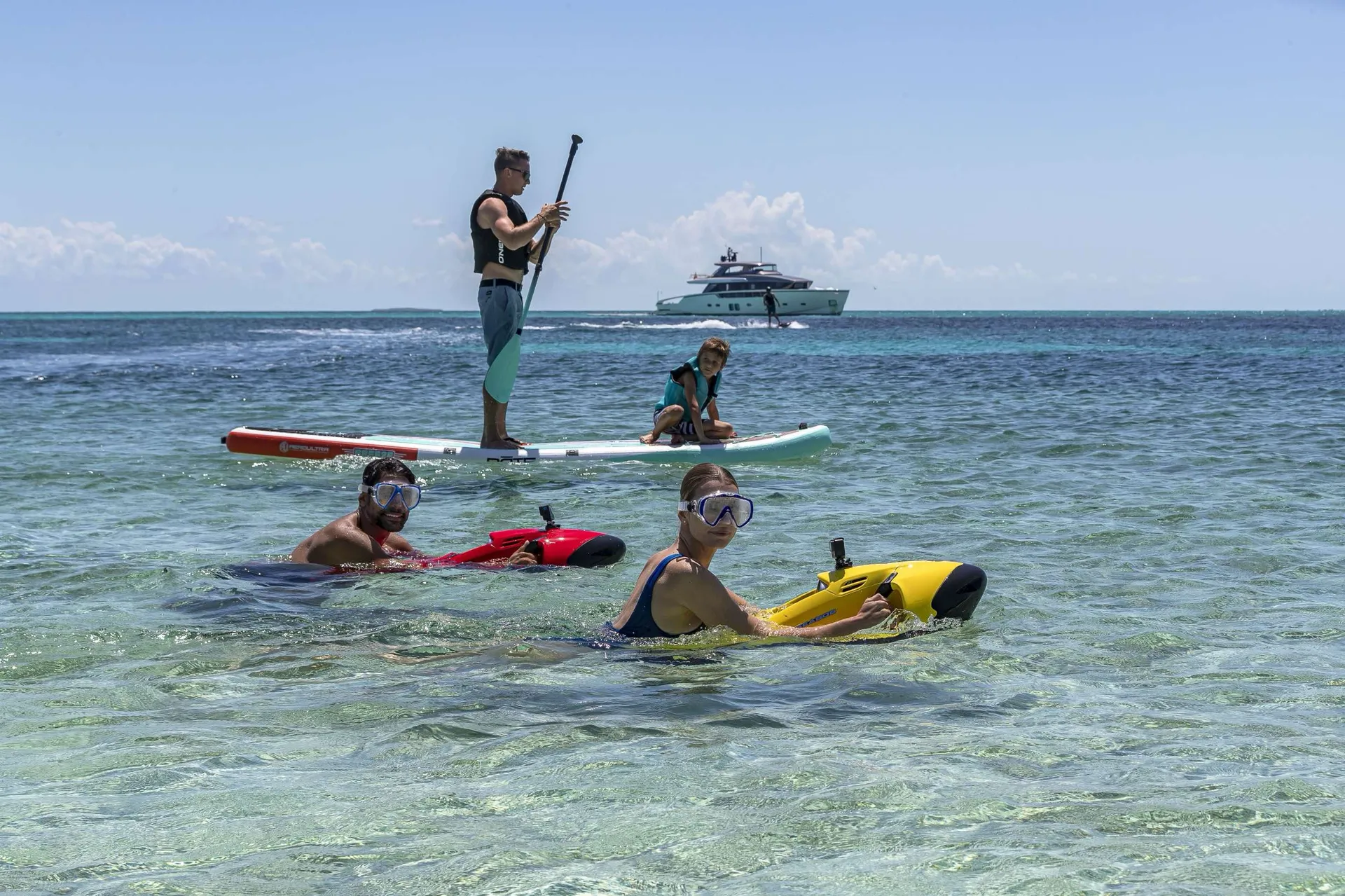 88ft San Lorenzo w/ Jet Skis, Seabobs, Paddleboard & More!