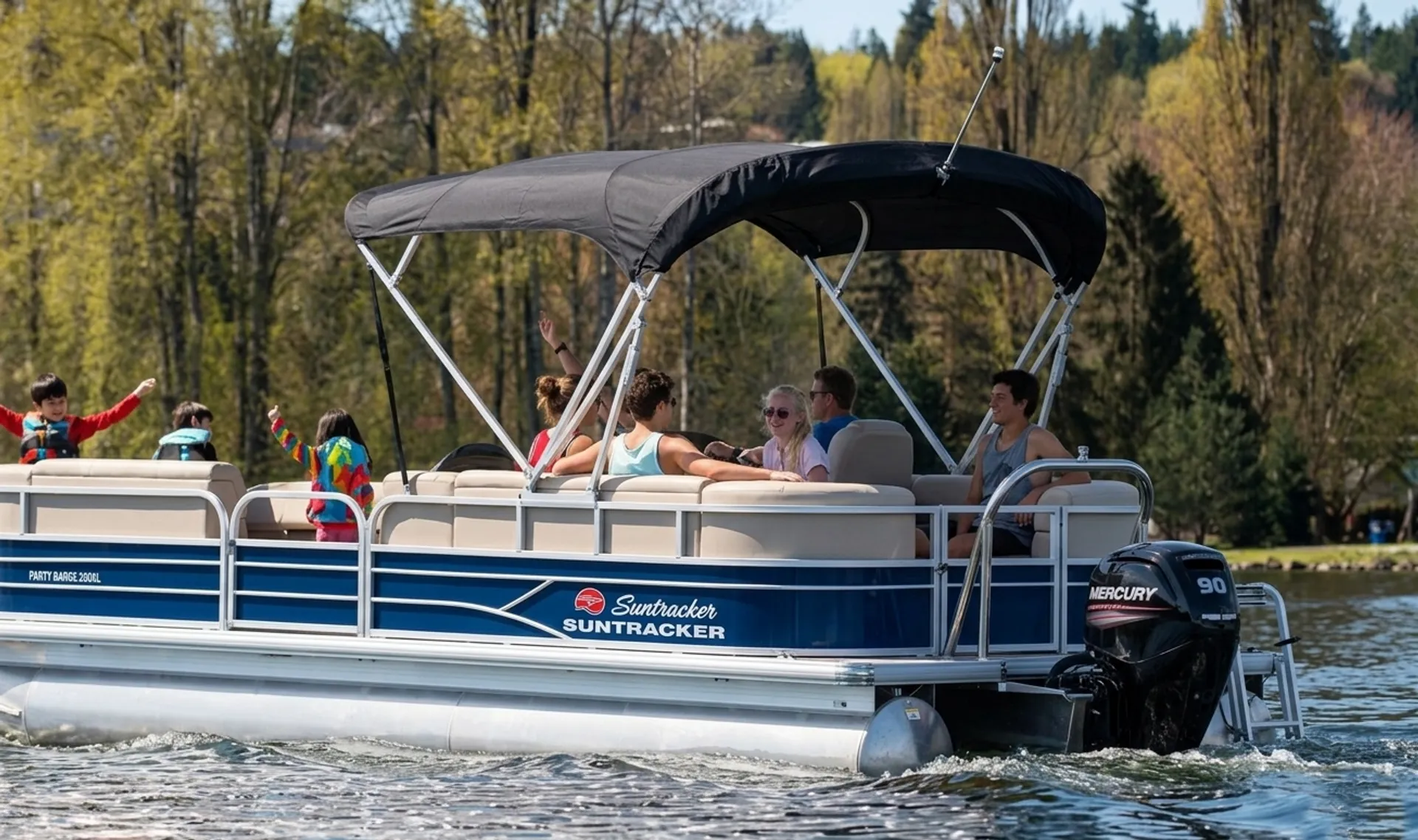 SUN TRACKER PARTY BARGE 20 DLX in Granbury, TX — photo 2