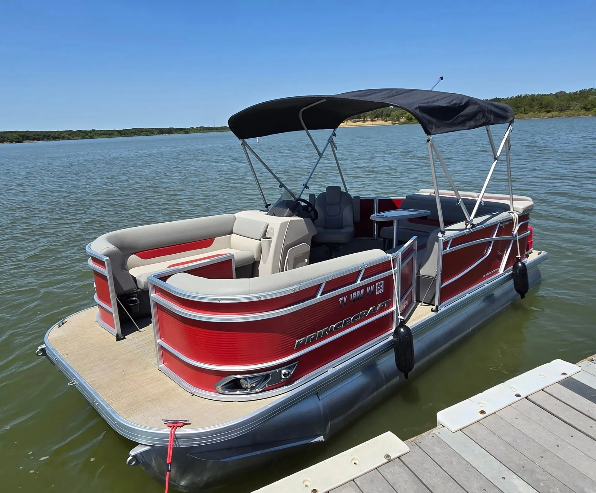 Lazy Bay Cruiser — 19' Princecraft Pontoon