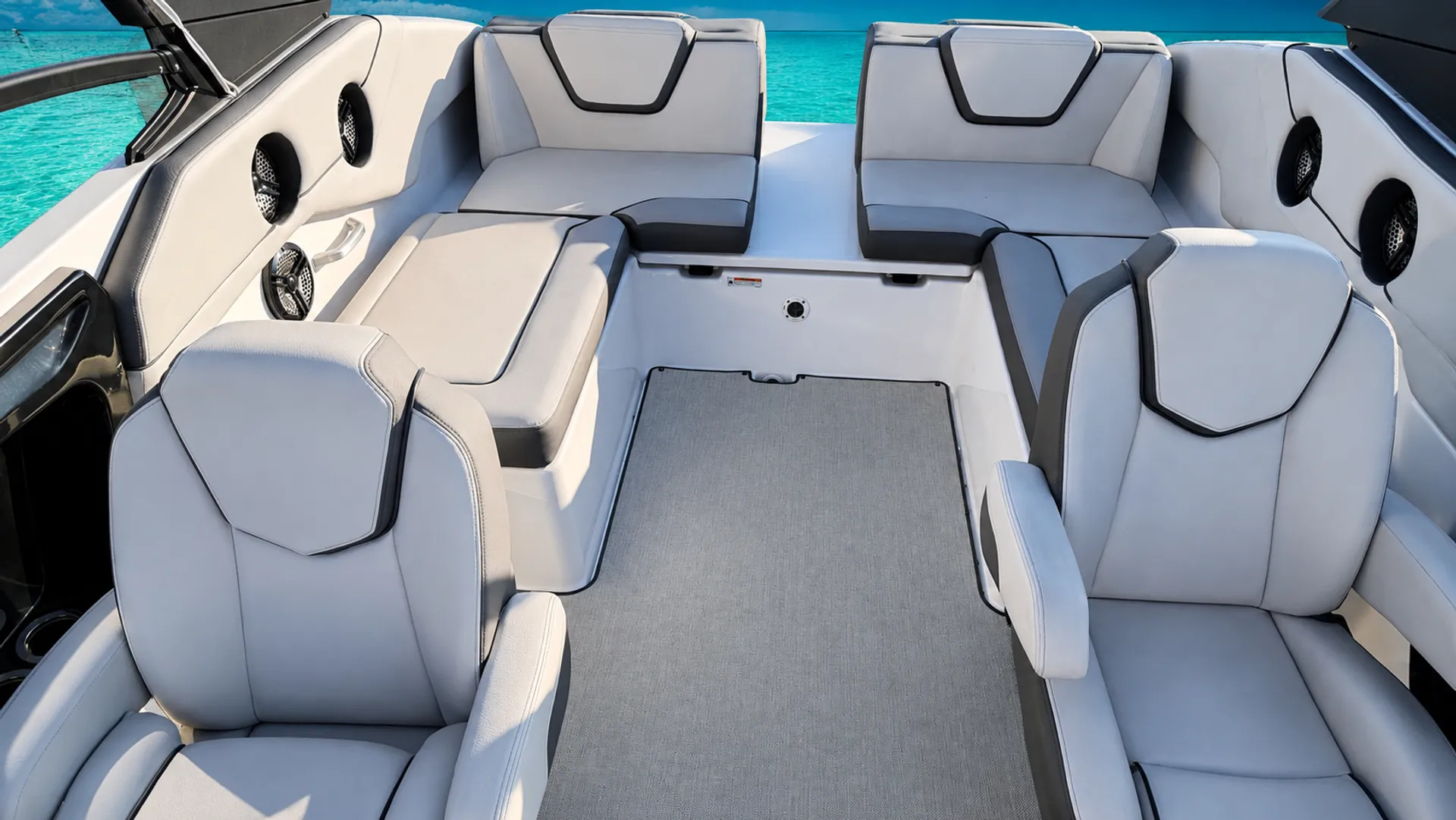 2025 Yamaha AR250 Jet Boat for 12 Guests with Grill and Stereo