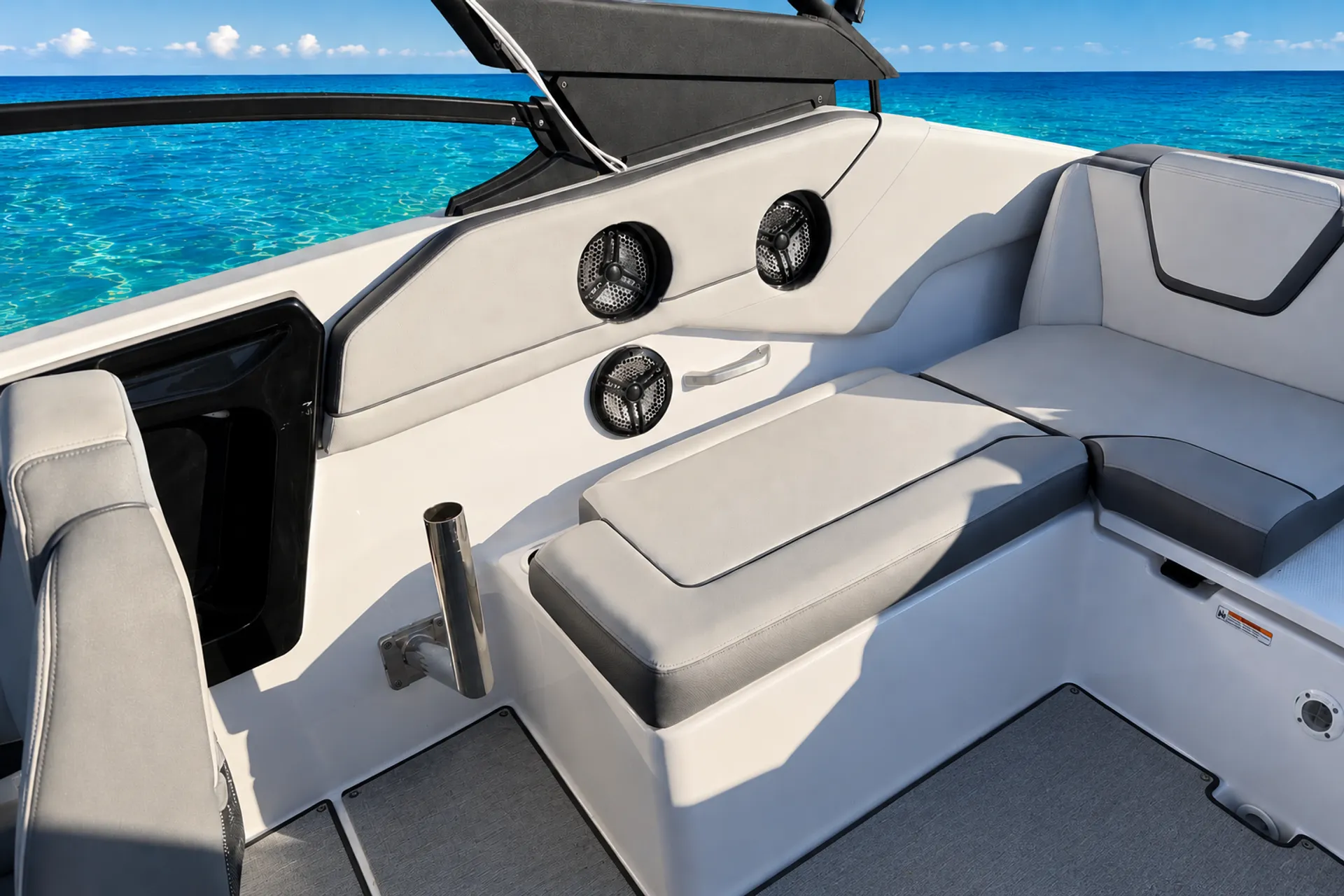 2025 Yamaha AR250 Jet Boat for 12 Guests with Grill and Stereo