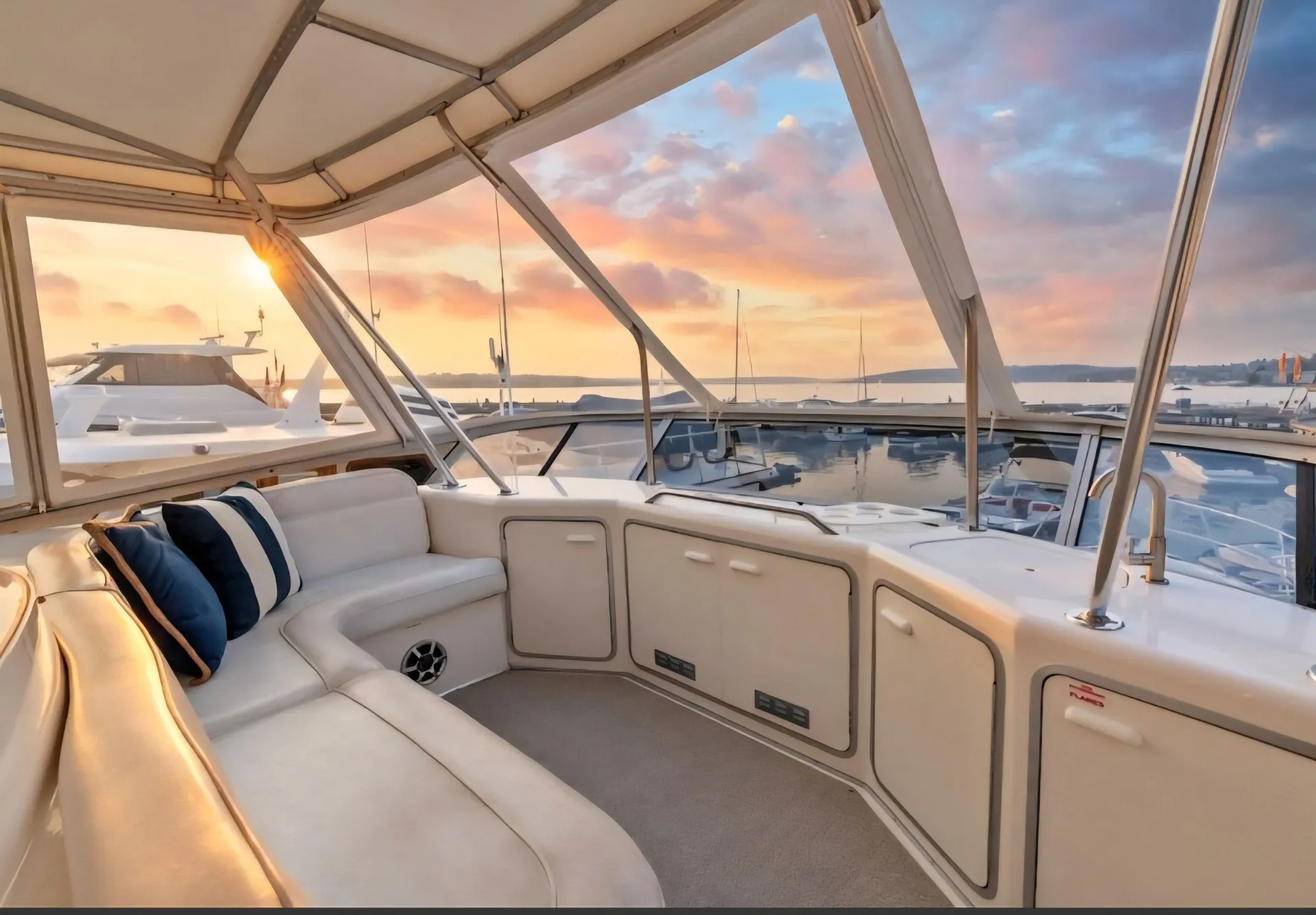 Luxury 55' Sea Ray Yacht | Seattle Skyline & Lake Washington Cruises
