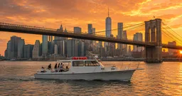 Classy Motor Yacht for 16 Guests in Manhattan: Captained! boat photo