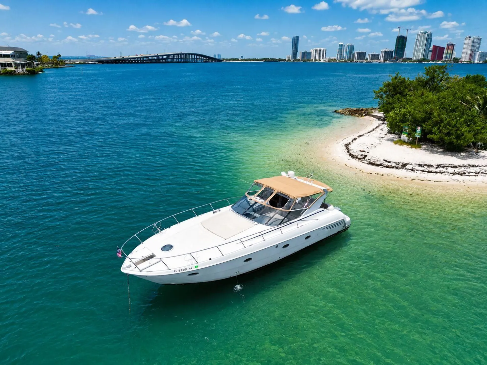 Trojan Yacht 440 express in Miami, FL — photo 3
