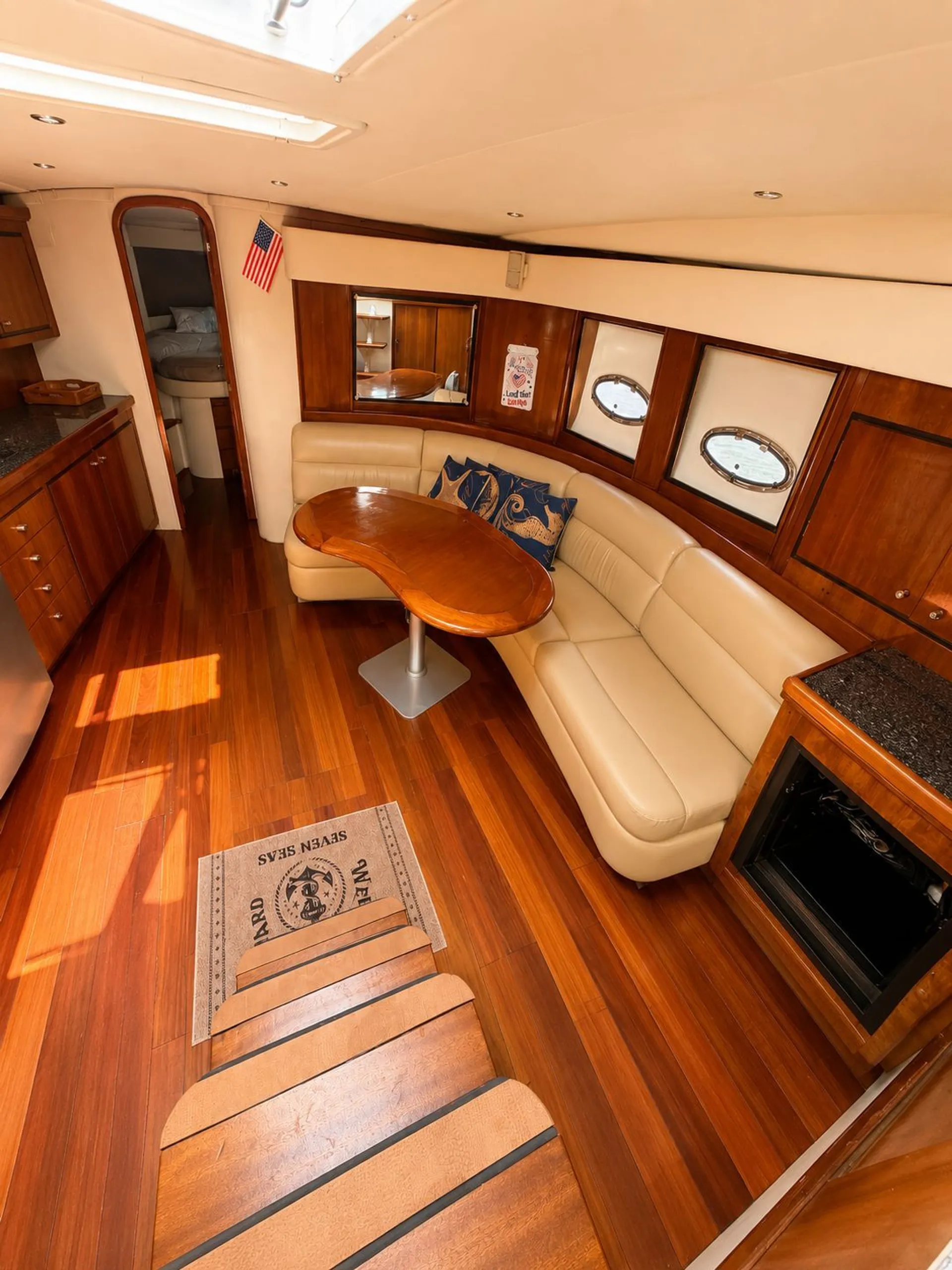 Luxury Yacht 48ft Trojan – Miami Views and Waterfront Experiences