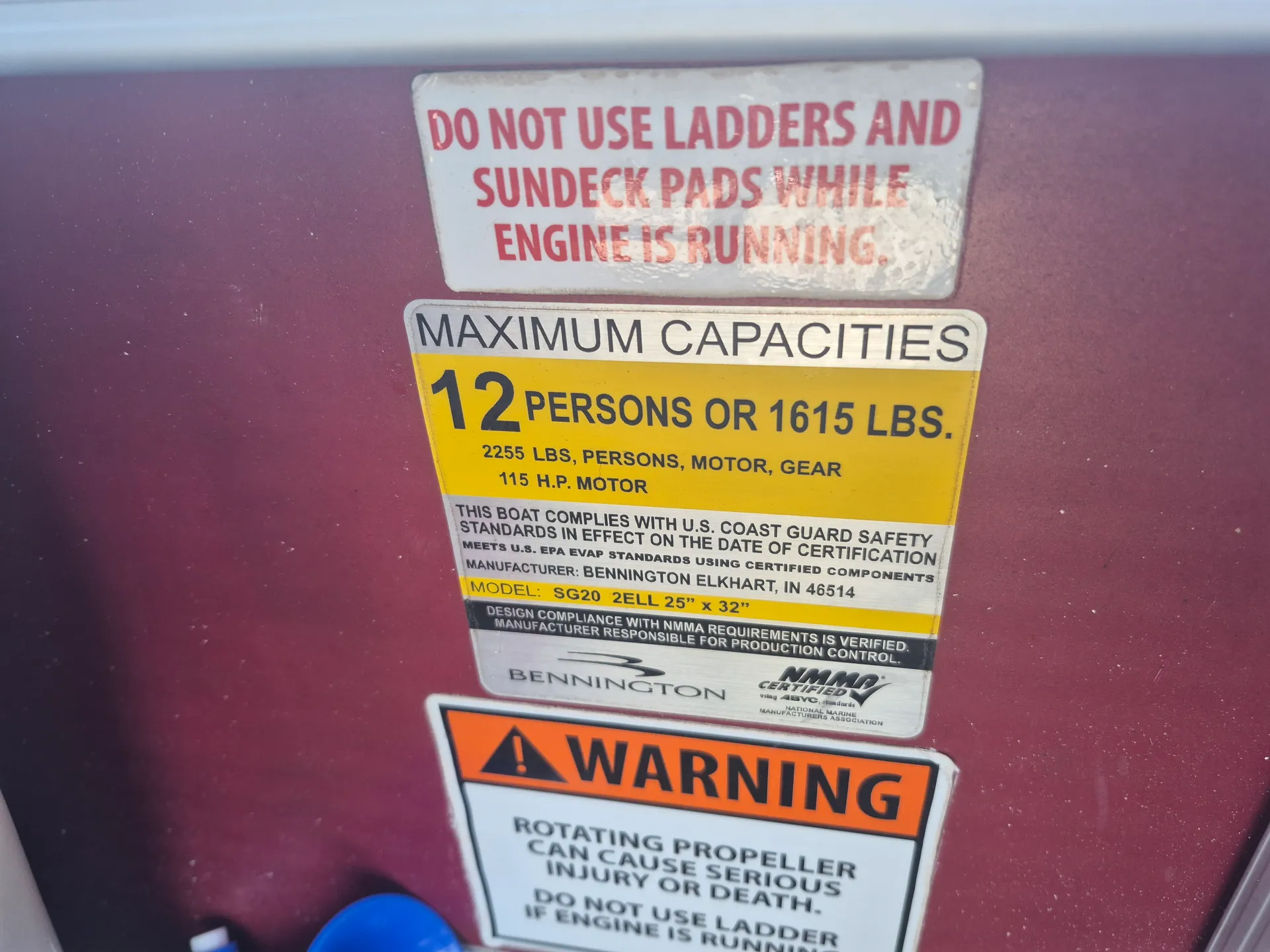 Bennington Marine 22SSL in Treasure Island, FL — photo 9