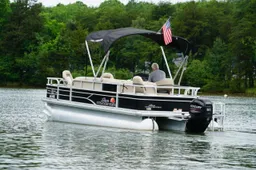 2017 Bass Pro Sun tracker — Family Pontoon boat photo