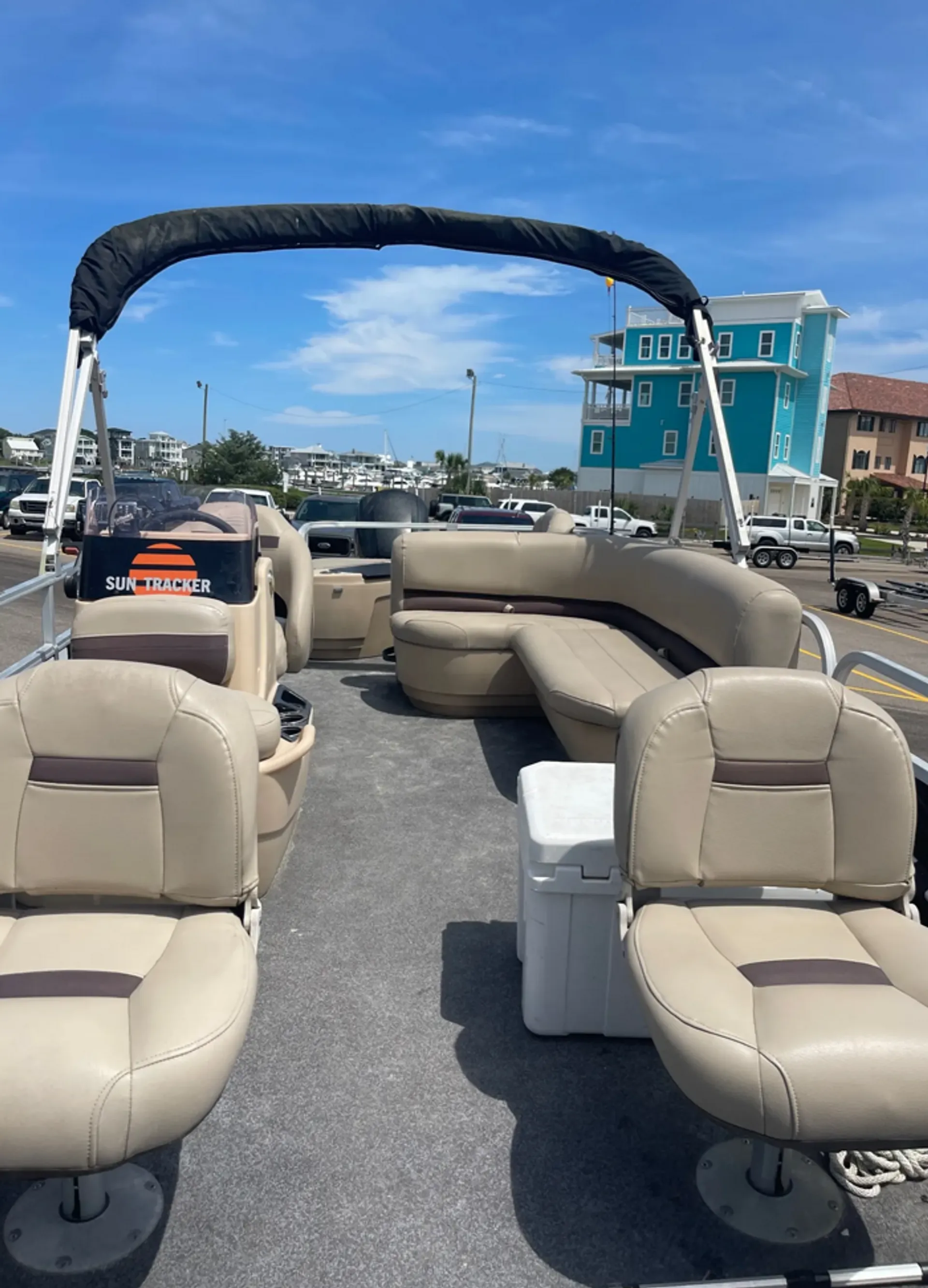 SUN TRACKER BY TRACKER MARINE BASS BUGGY 18 DLX W/60ELPT 4-S in Granbury, TX — photo 8