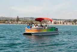 Party on a 20' Pontoon Boat on Mission Bay boat photo