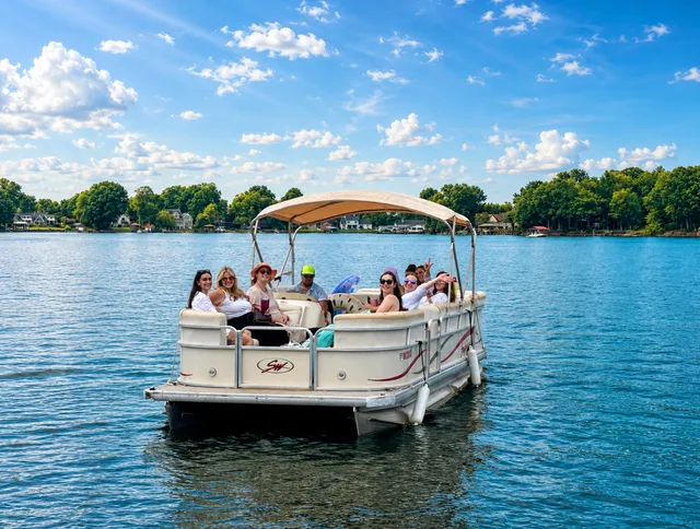 Rent a GODFREY MARINE pontoon in Mooresville, NC near me