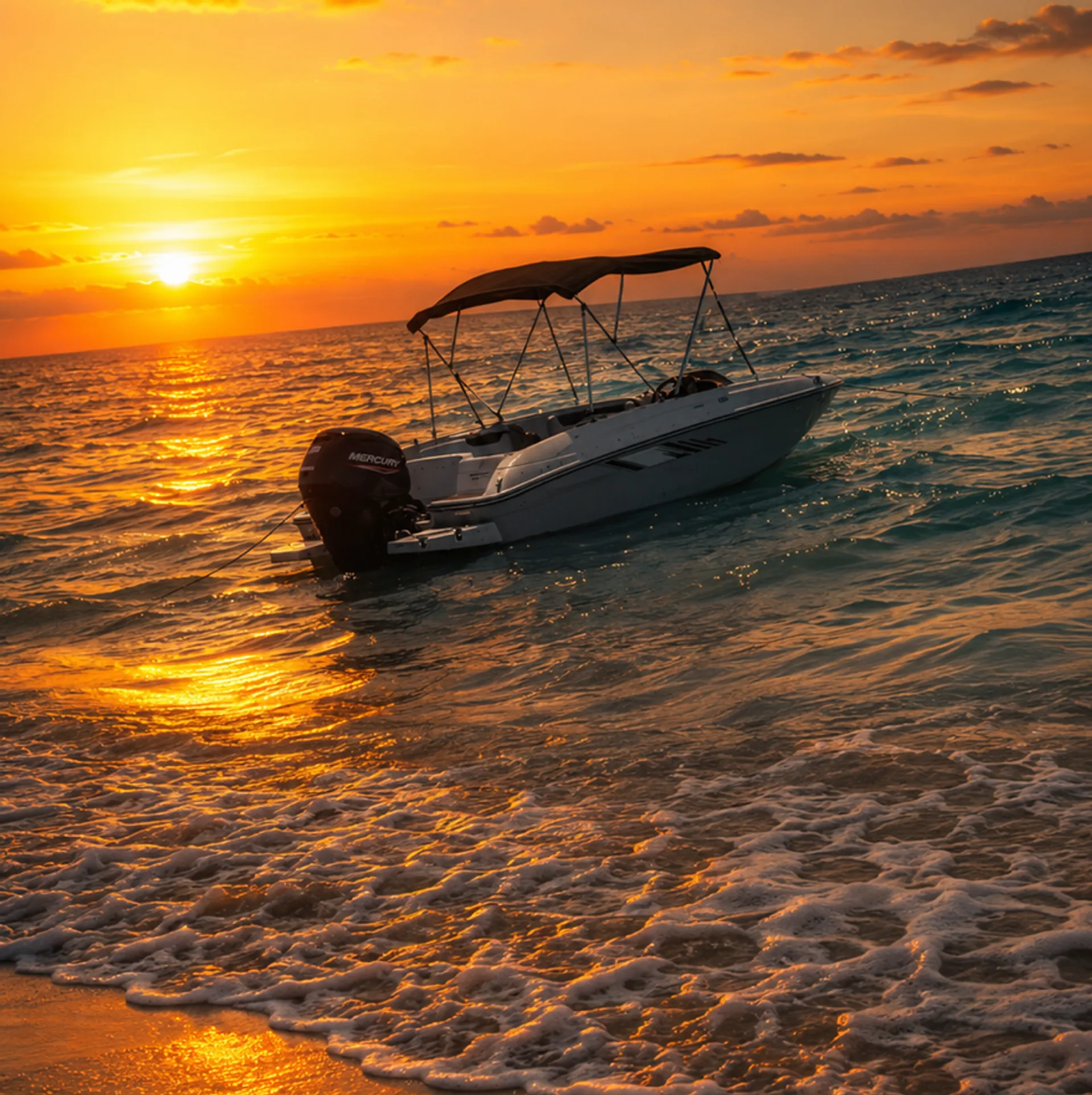 Sunny Escape — 18ft Bayliner Element