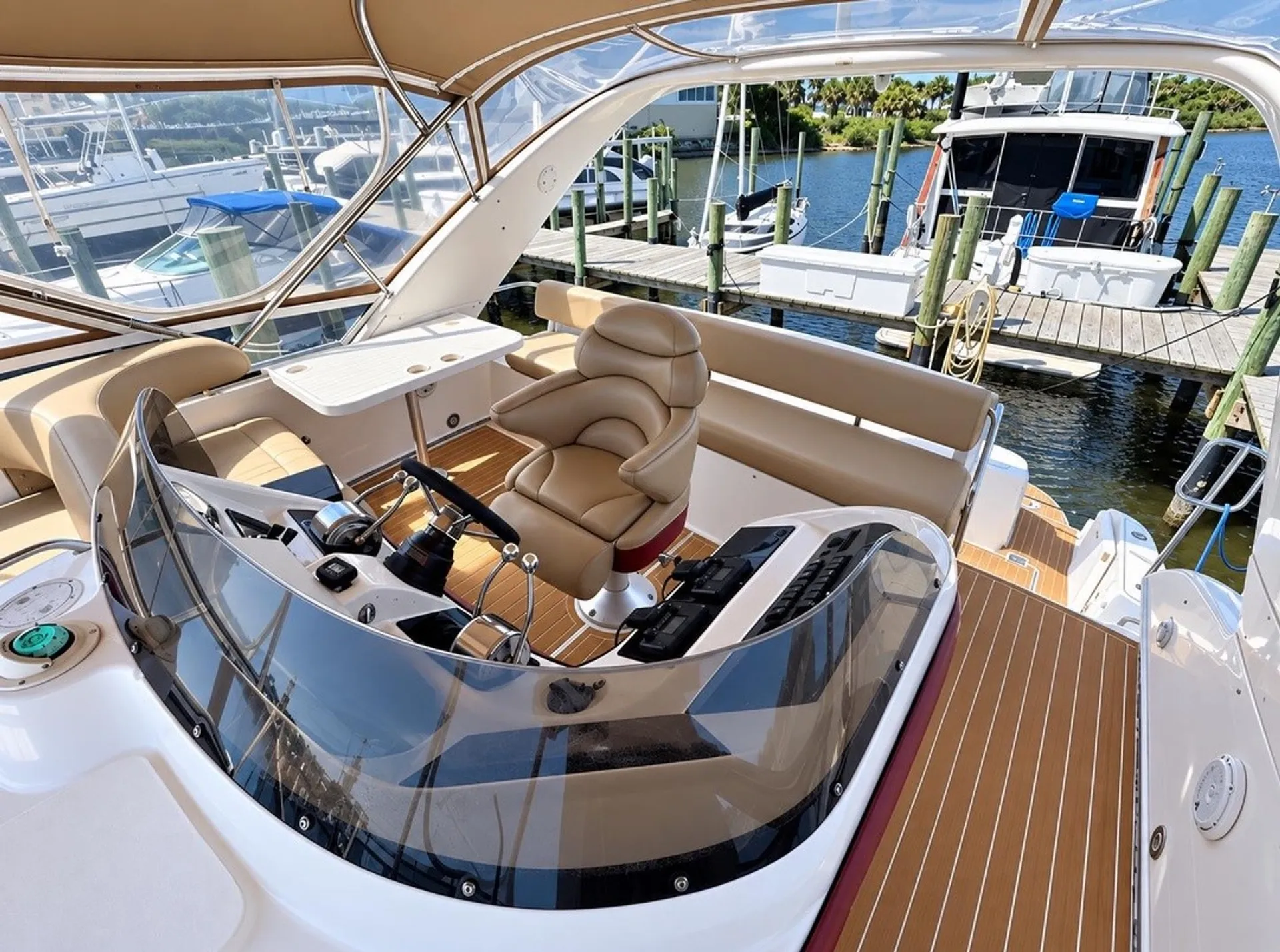 50ft LUXURY FLYBRIDGE INCLUDE 2 FREE JETSKIS!
