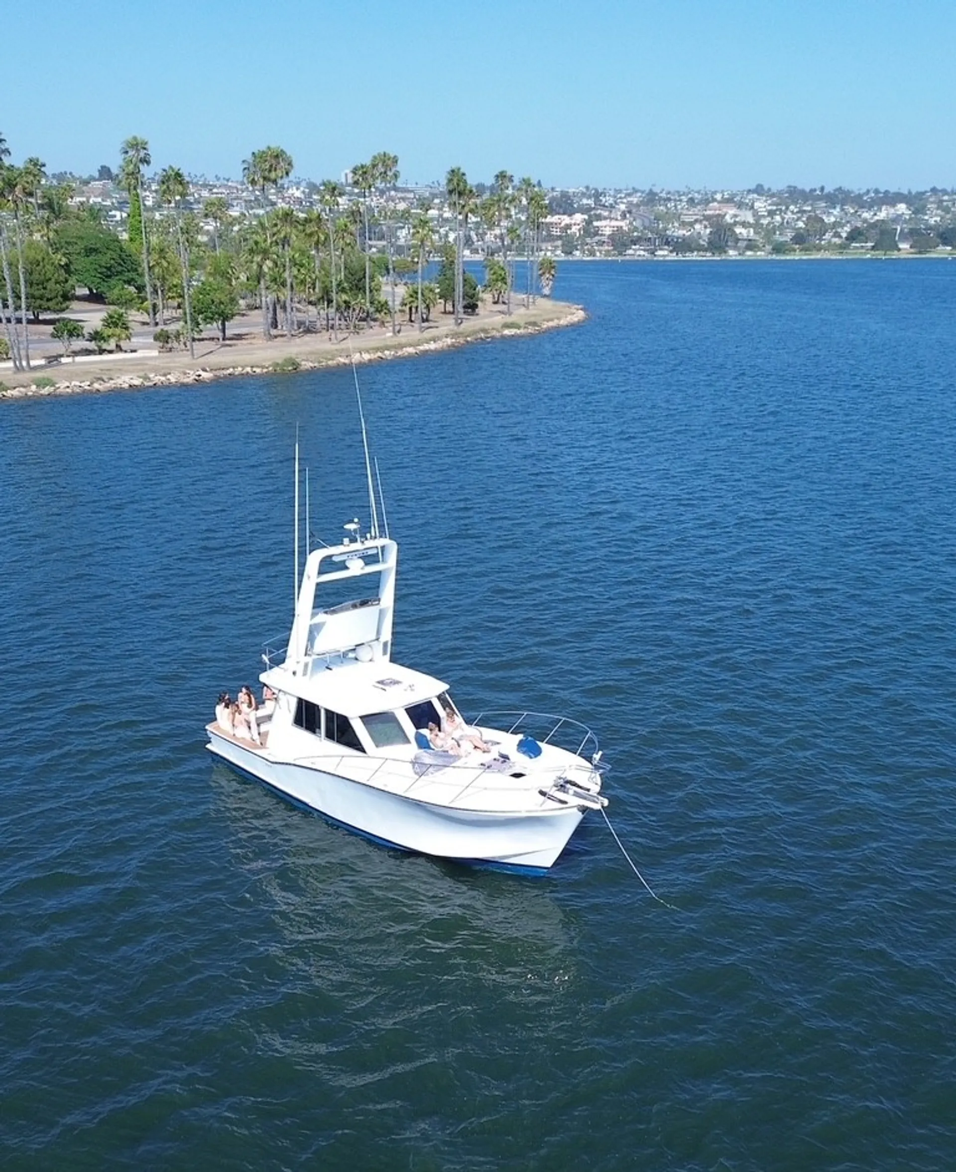 Luxury 49ft Yacht | San Diego Private Charter in Mission Bay