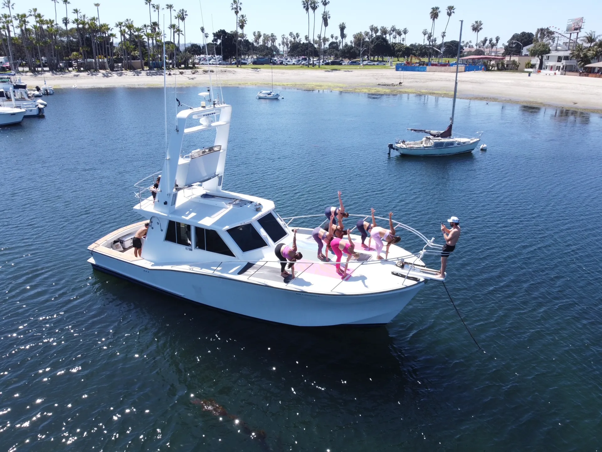 Luxury 49ft Yacht | San Diego Private Charter in Mission Bay