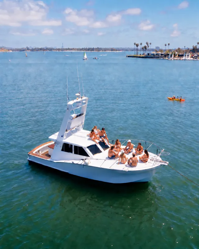 Rent a motor yacht in San Diego, CA near me