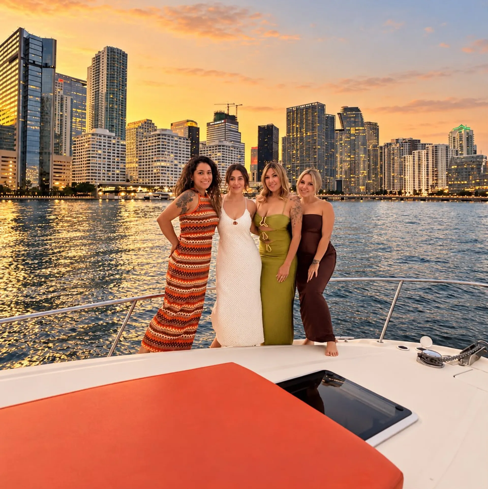 320 SeaRay Sundancer Adventure — Cruise, Swim and Explore Miami, FL!