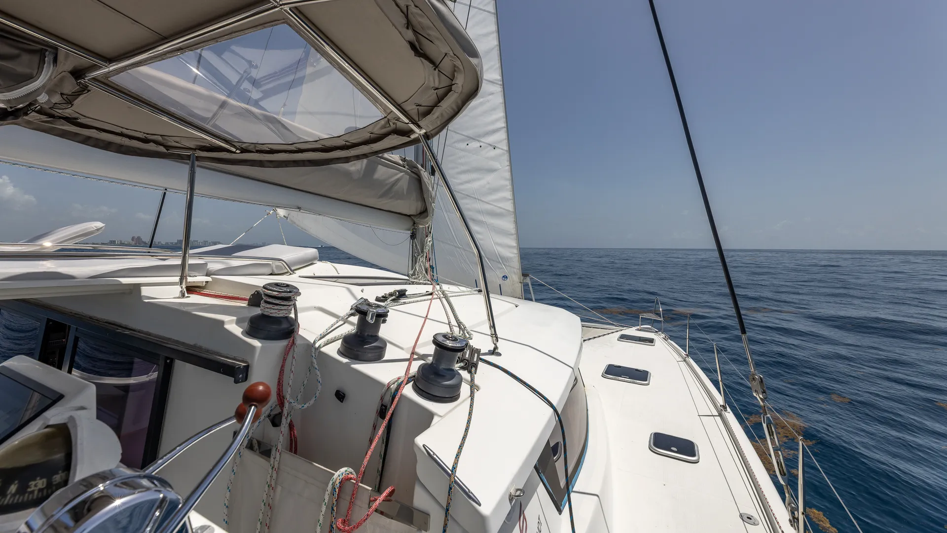 Spacious 44' Sailing Catamaran– Miami Sandbar & Sunset Escapes
