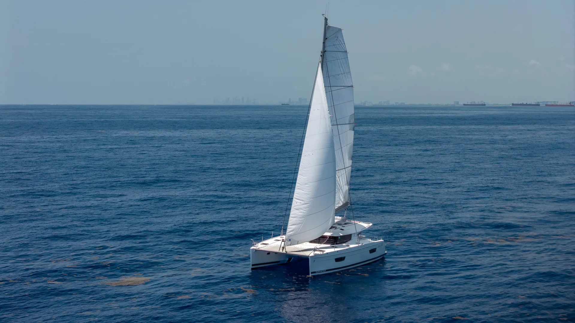 Spacious 44' Sailing Catamaran– Miami Sandbar & Sunset Escapes