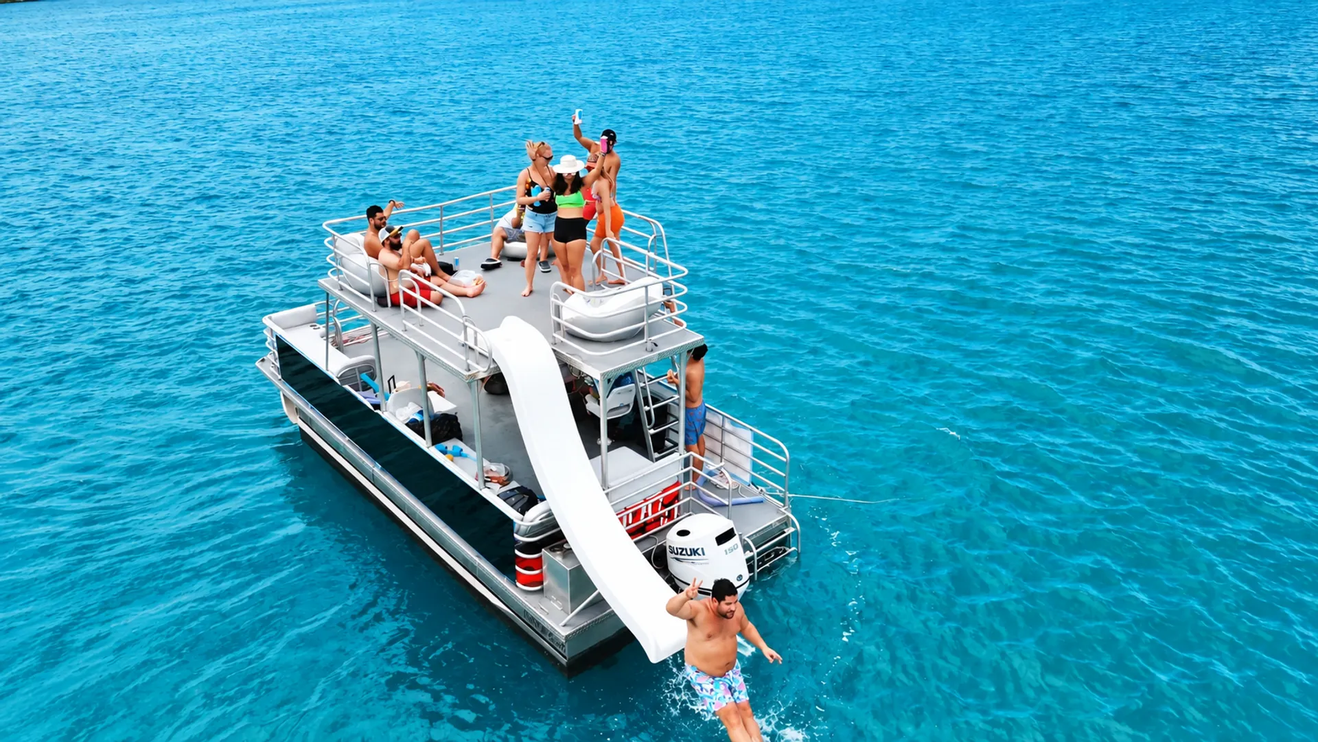 Double decker  25x10 commercial pontoon  in St. Petersburg, FL