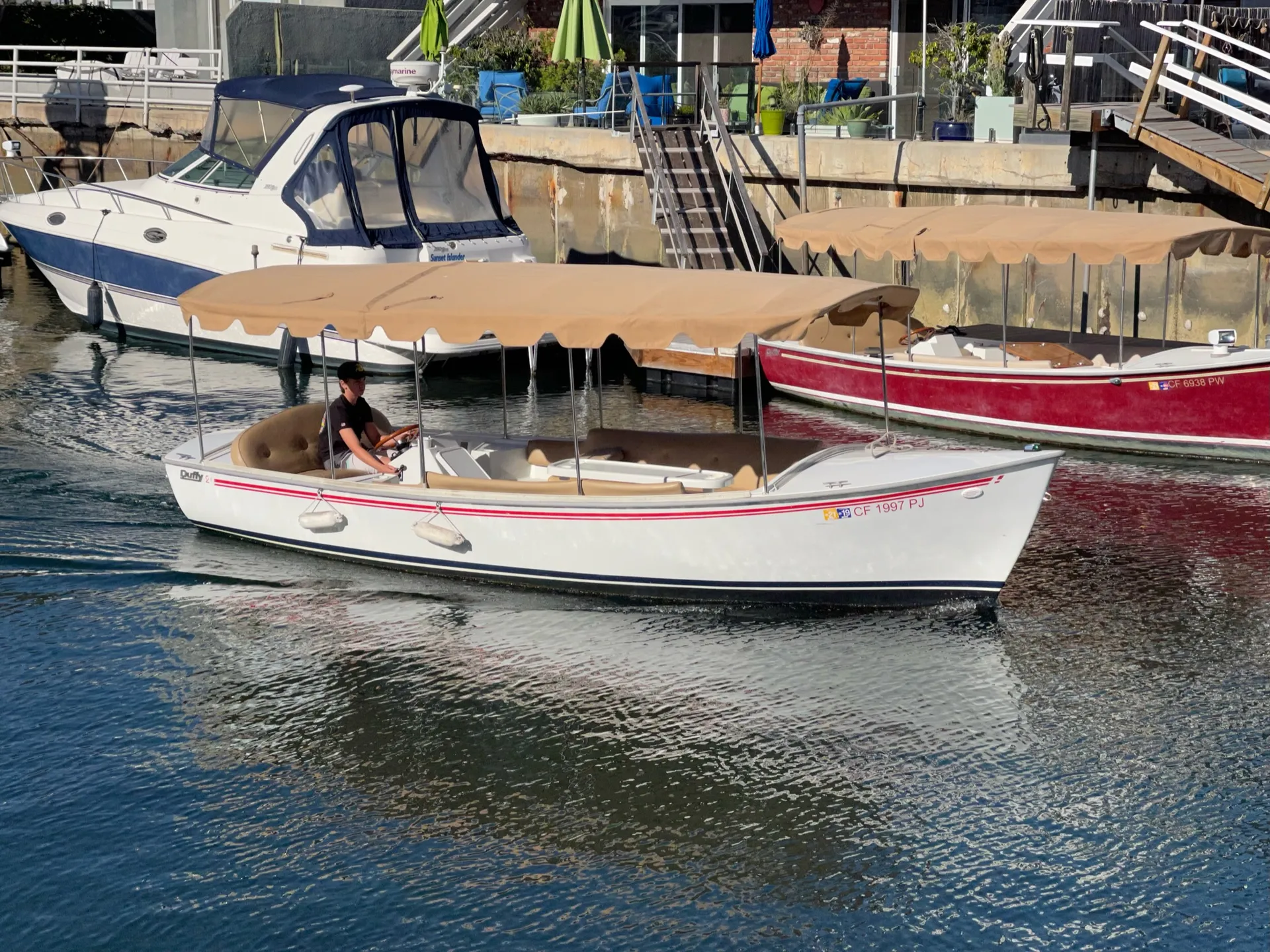 Duffy Electric Boat Co Cruiser in Huntington Beach, CA — photo 4
