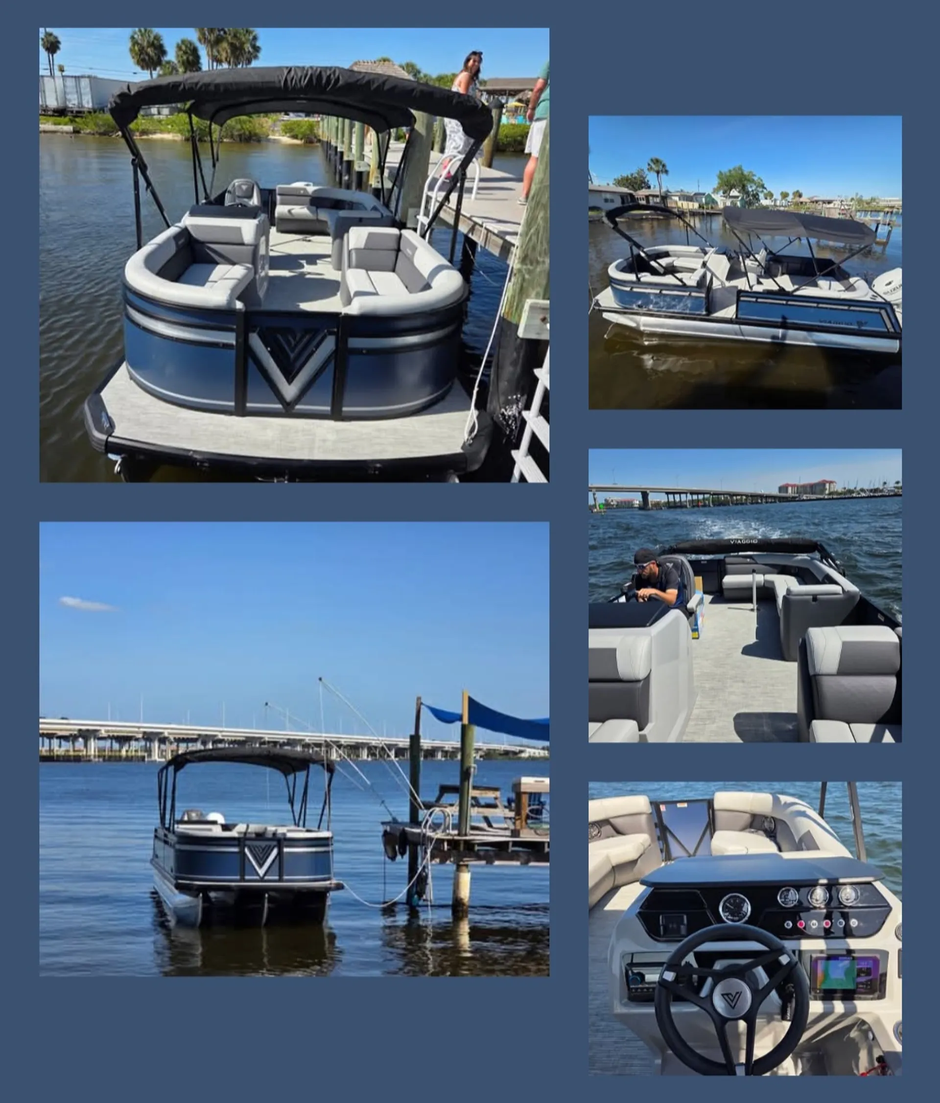 VIAGGIO BY MISTY HARBOR LAGO V 22U TRITOON in Ellenton, FL — photo 2