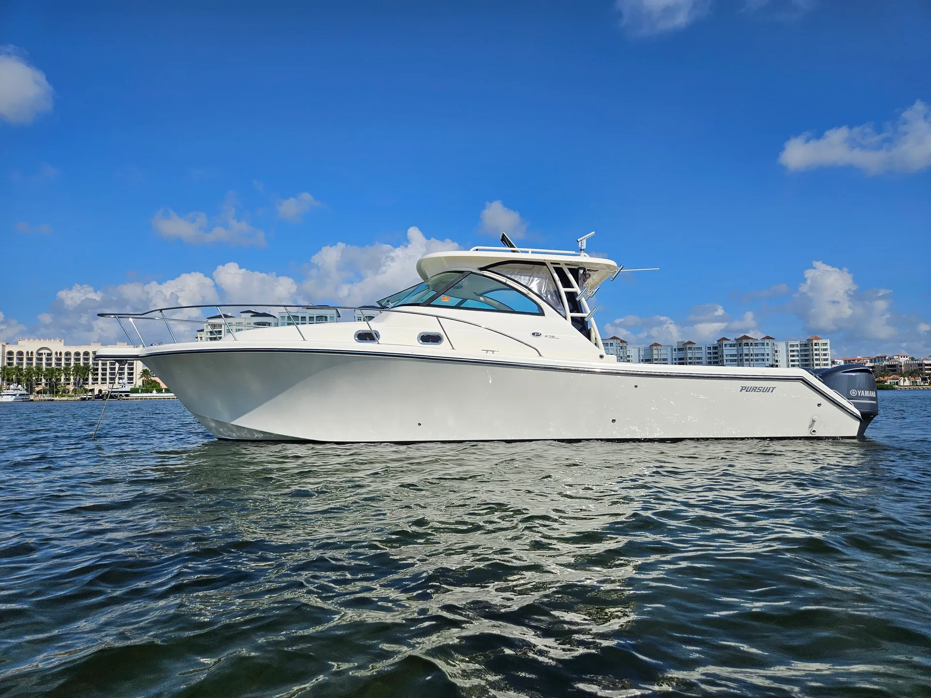 PURSUIT OS375 OFFSHORE W/3-F350HP in Pompano Beach, FL